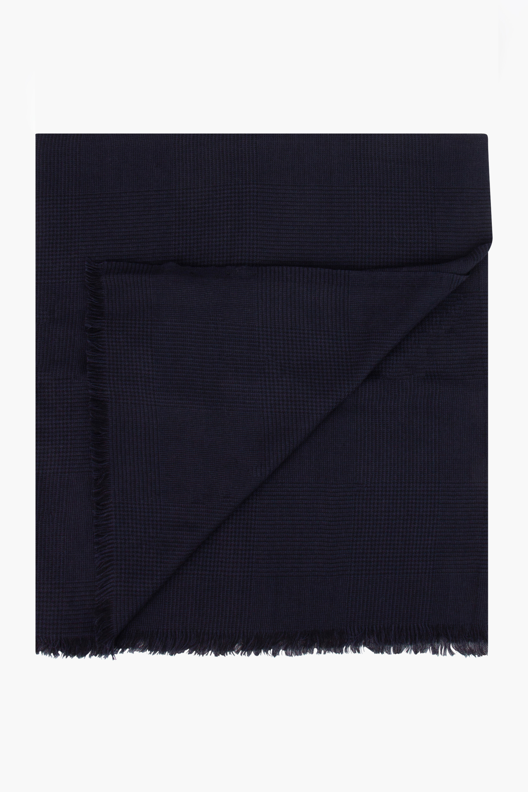 TOM FORD Prince Of Wales Wool Scarf