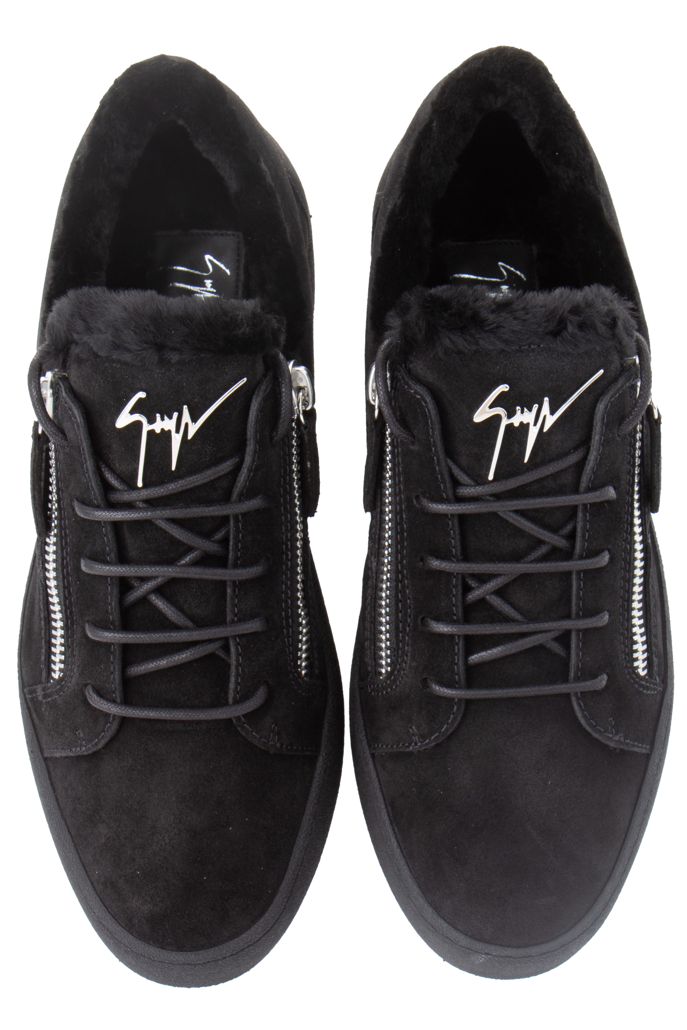 GIUSEPPE ZANOTTI Lined Suede Sneakers Frankie Winter