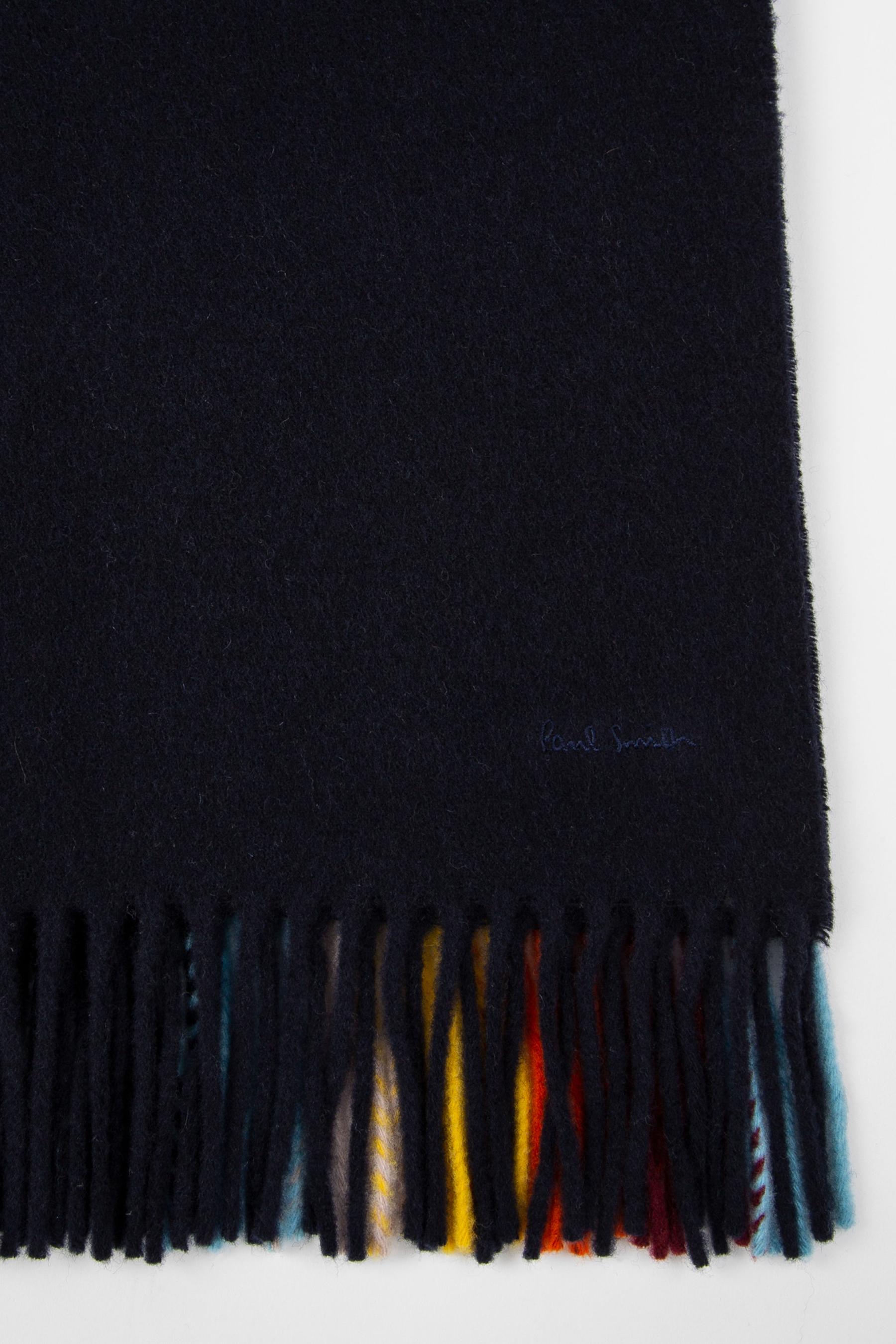 PAUL SMITH  'Artist Stripe' Wool-Cashmere Blanket