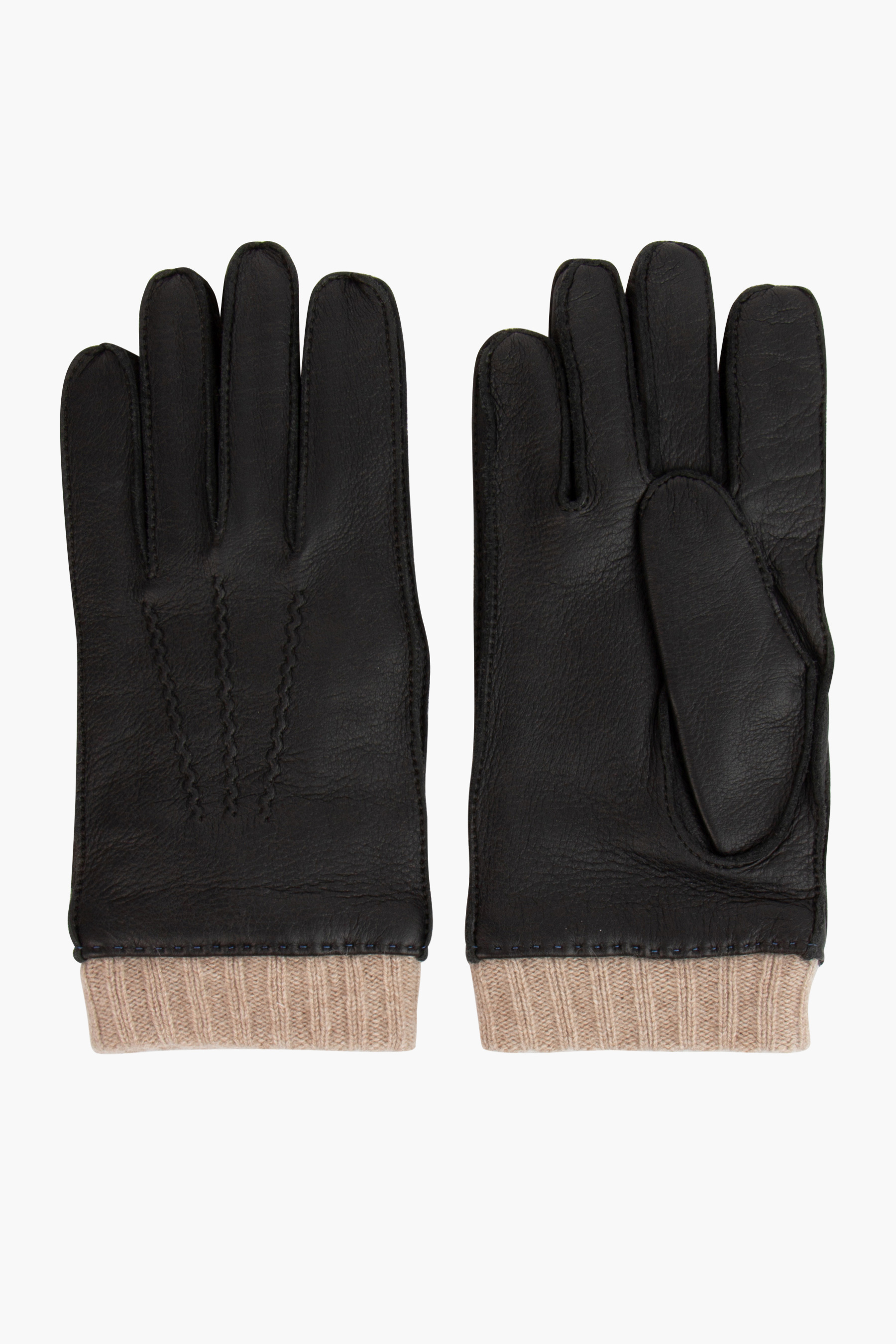 PAUL SMITH Elkskin Leather Gloves