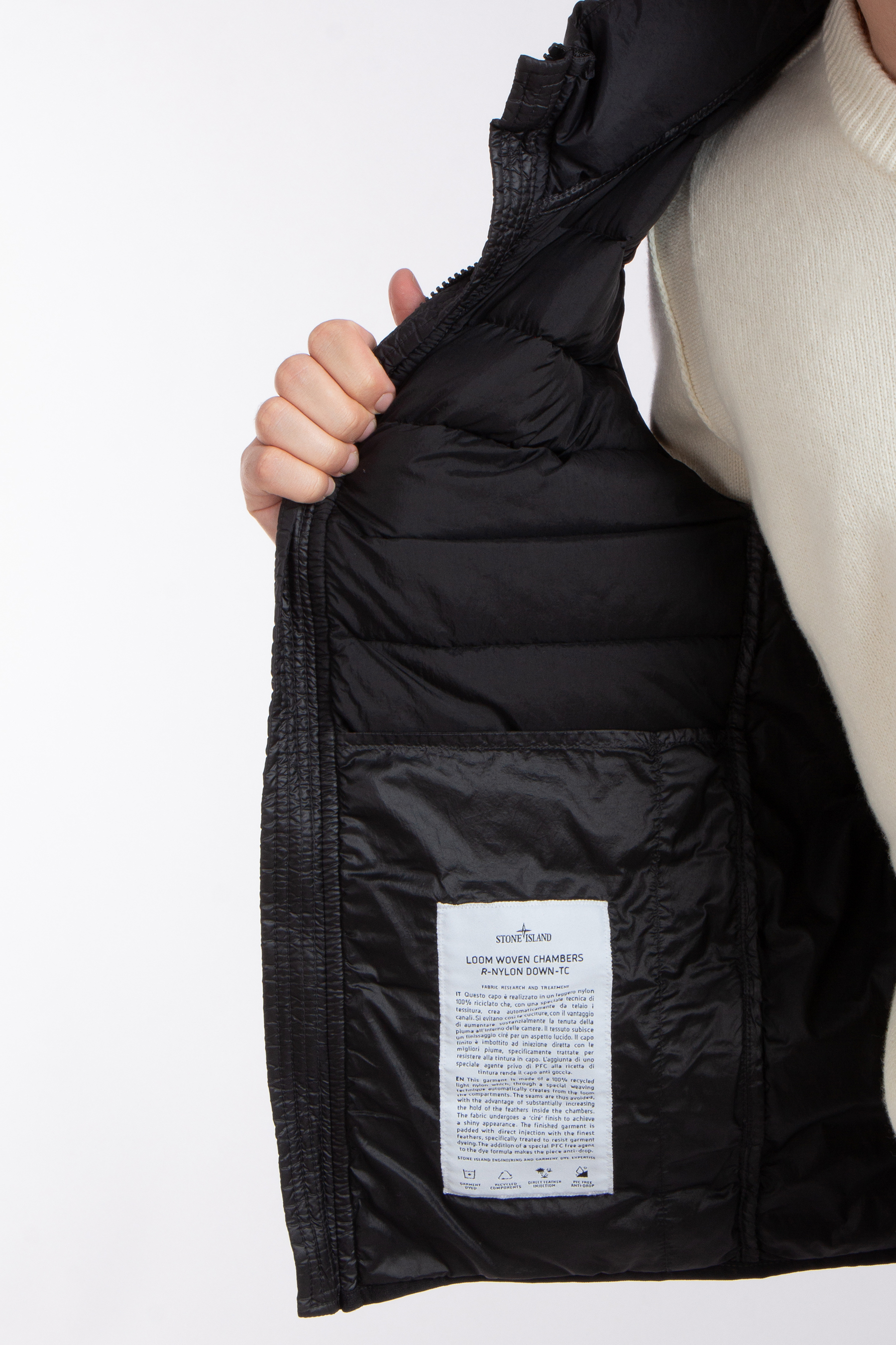 STONE ISLAND Recycled Nylon Down-TC Vest