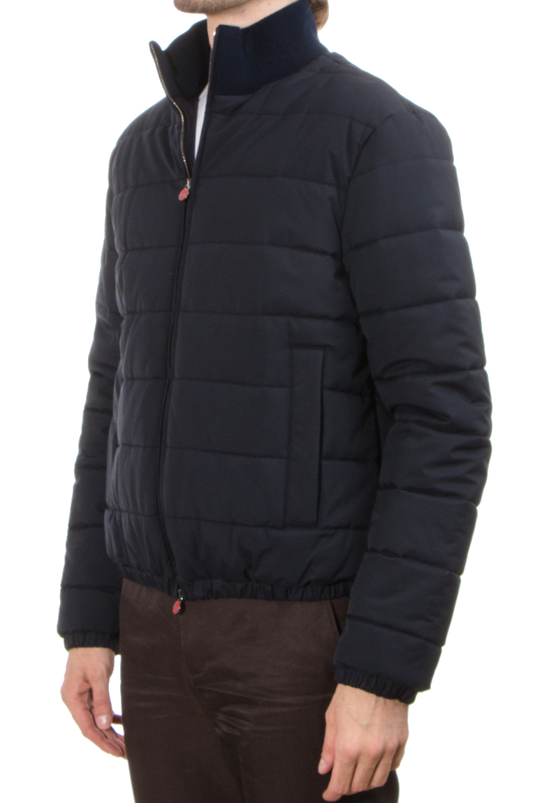 KITON Quilted Nylon Bomber Jacket