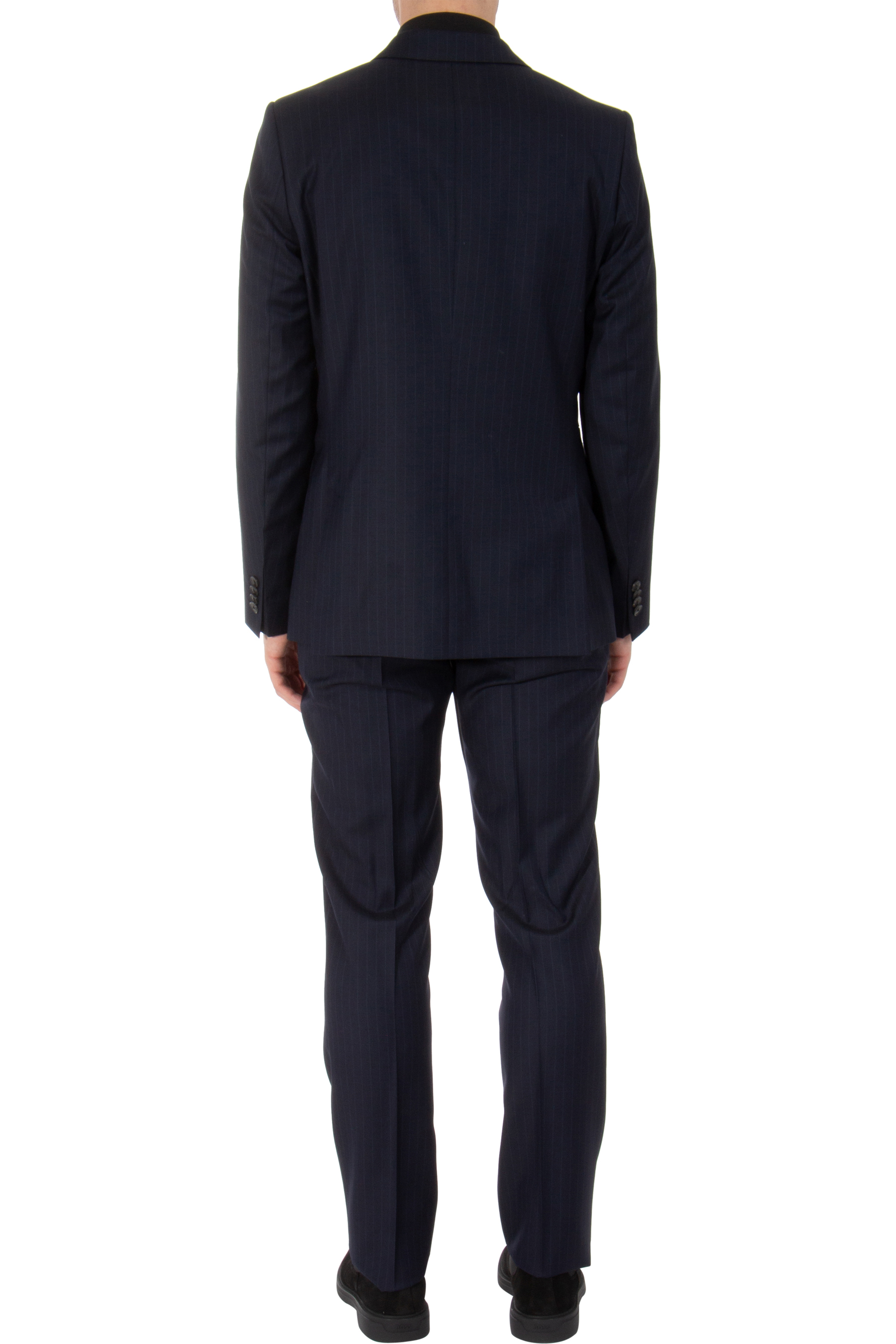 PAUL SMITH Striped Tailored Fit Wool Suit 