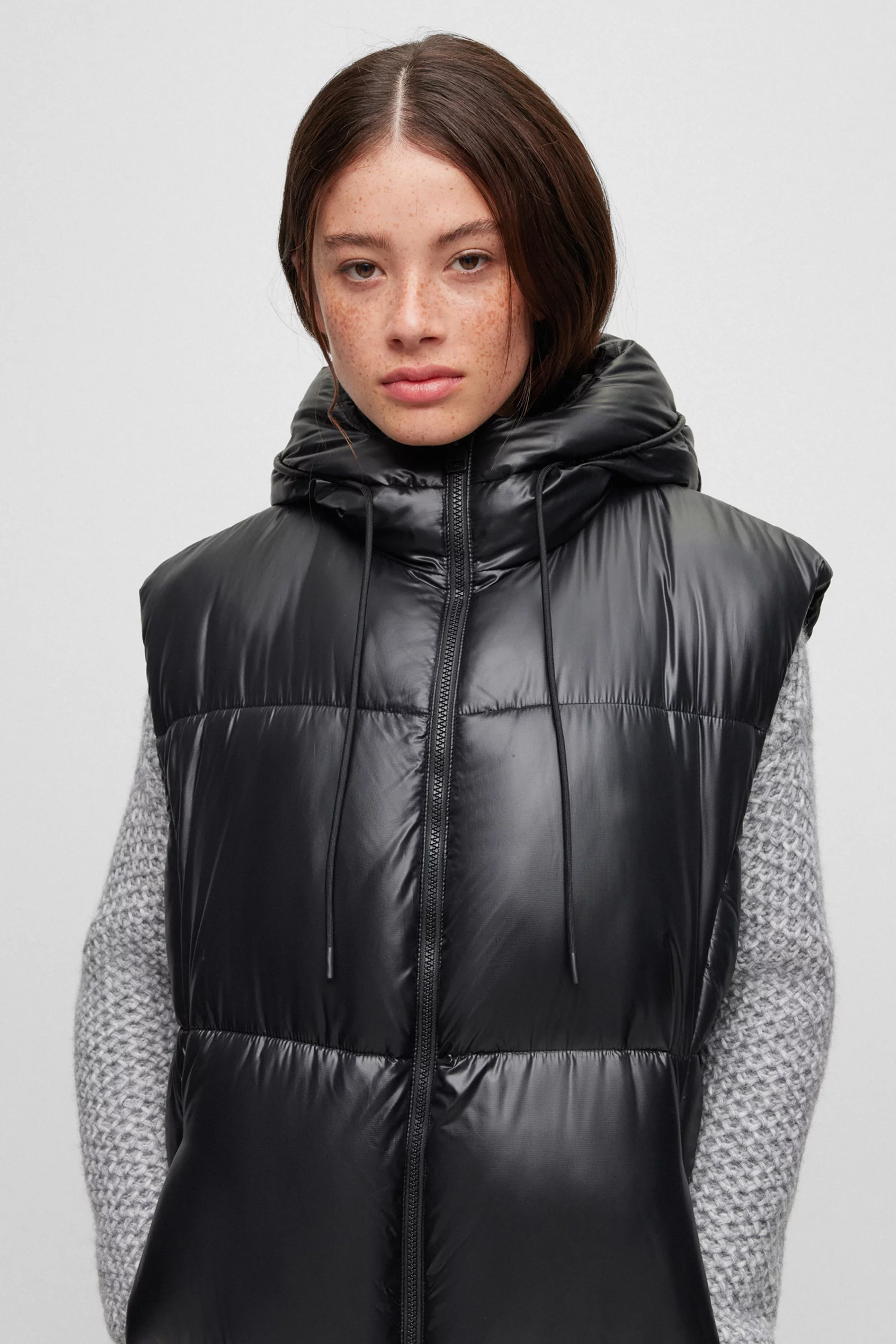 HUGO Quilted Recycled Synthetics Vest Felixia