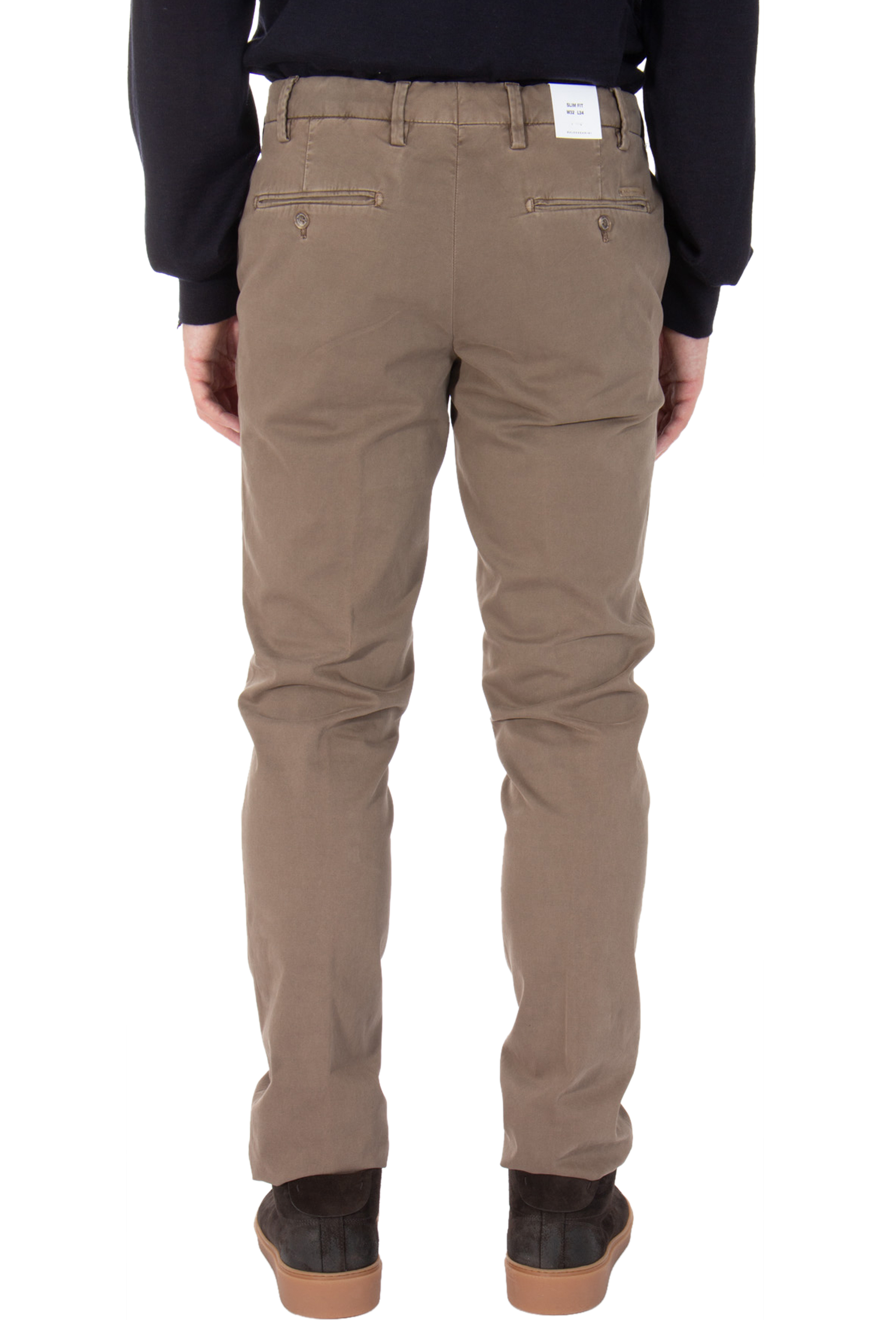 BALDESSARINI Cotton Blend Chino Pants Sean