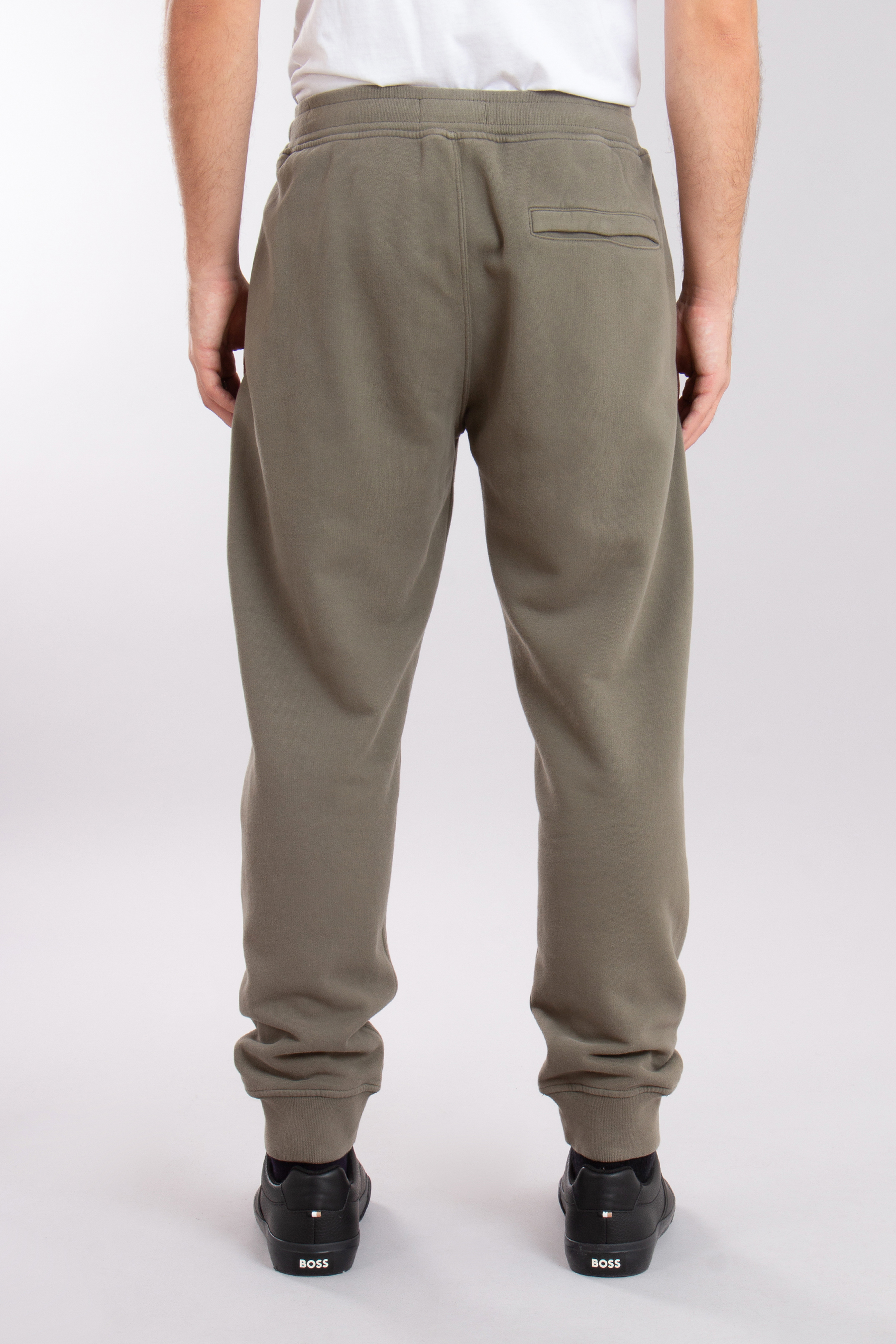 STONE ISLAND Brushed Organic Cotton Fleece Sweatpants