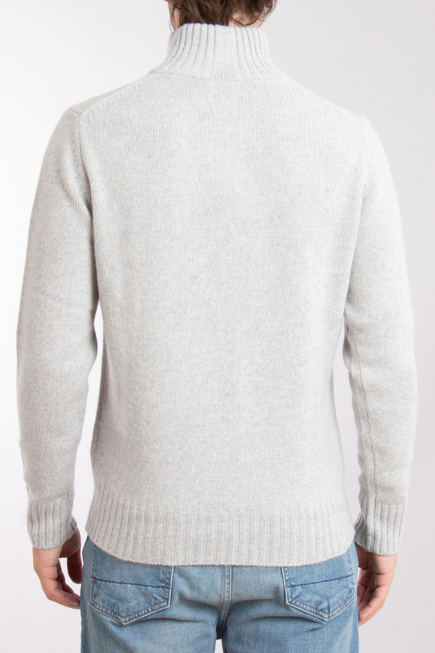 ALLUDE Cashmere Mockneck Sweater