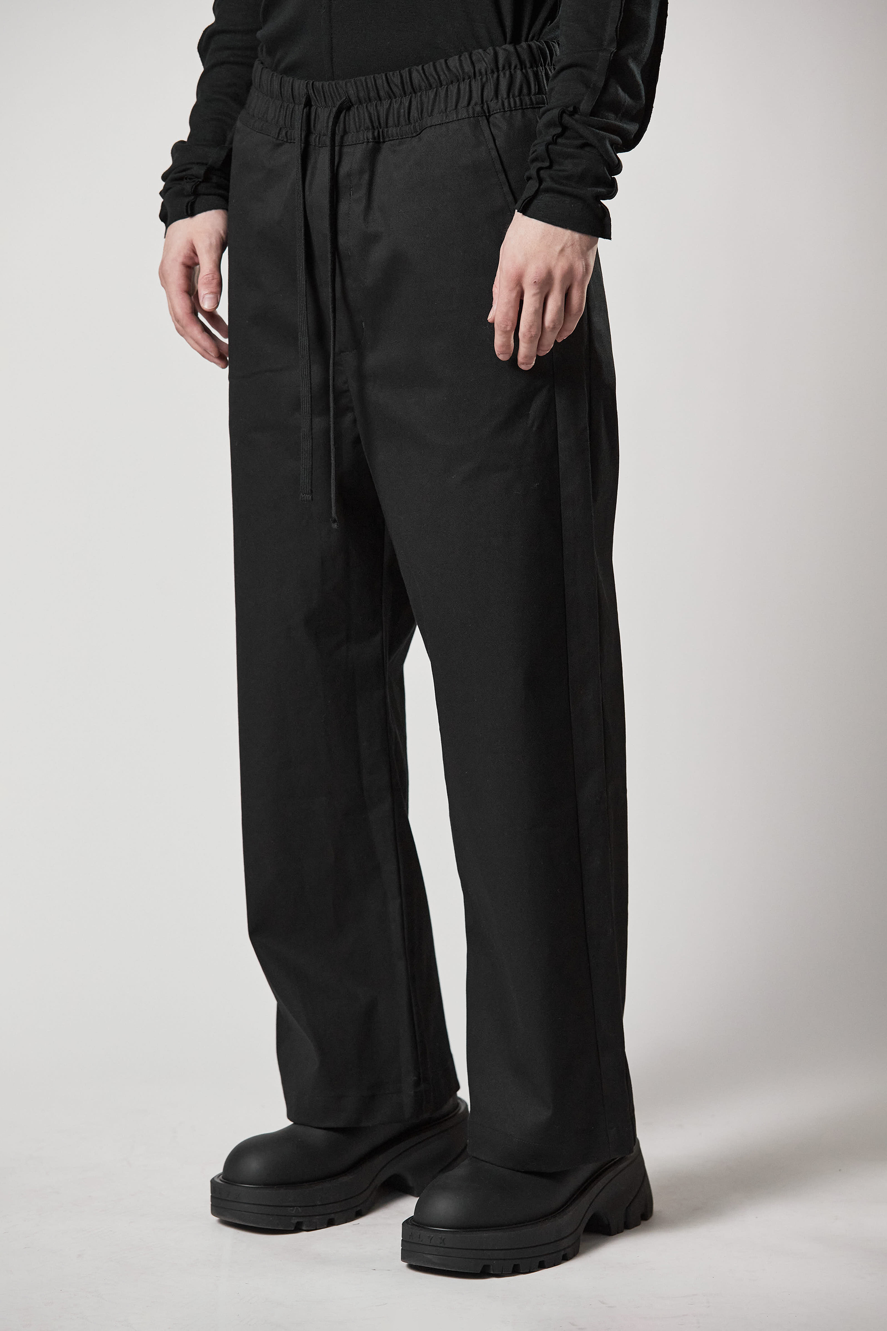 THOM KROM Woven Cotton Stretch Pants