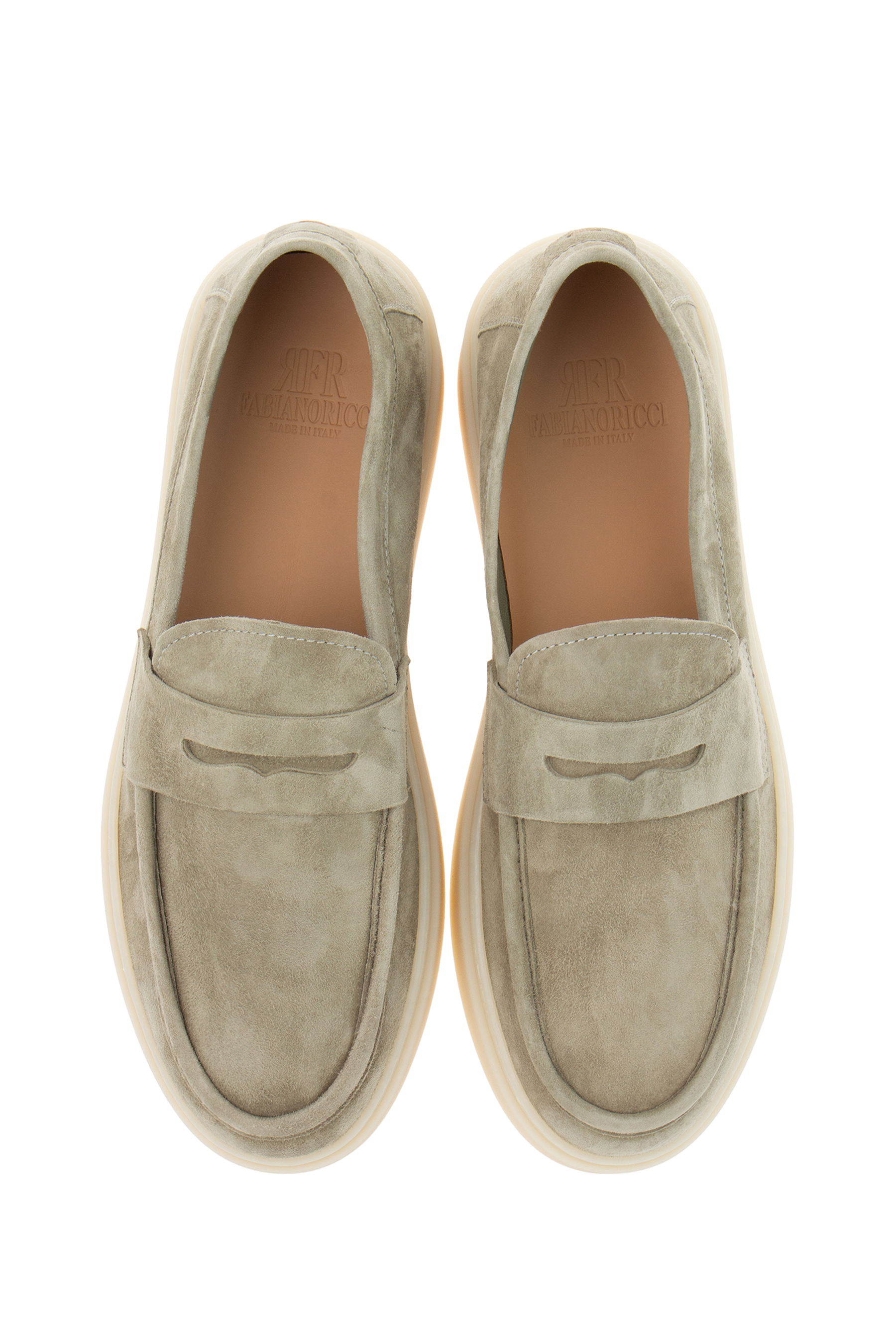 FABIANO RICCI Suede Loafers Vibe