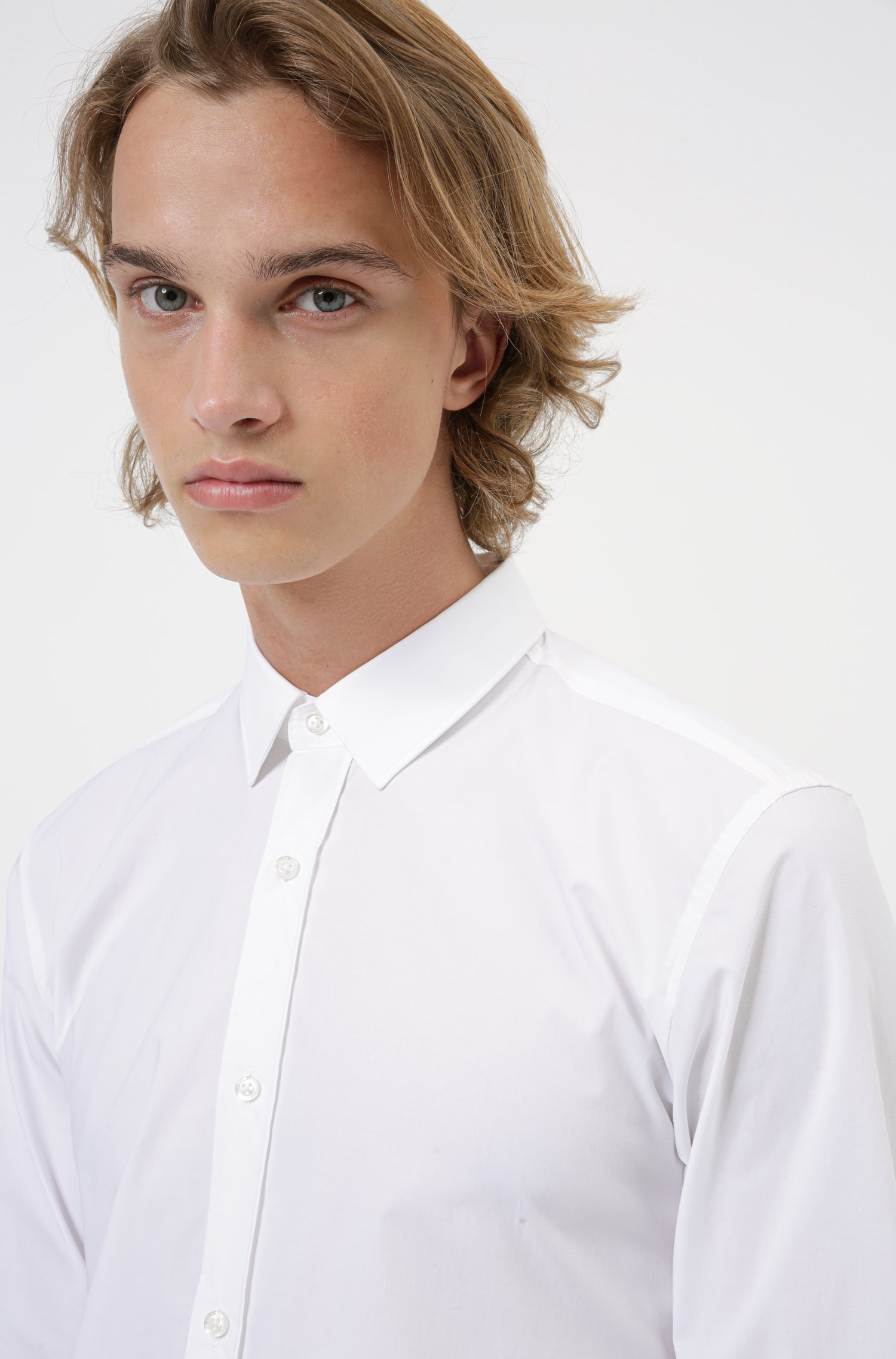 HUGO Cotton Poplin Shirt Elisha