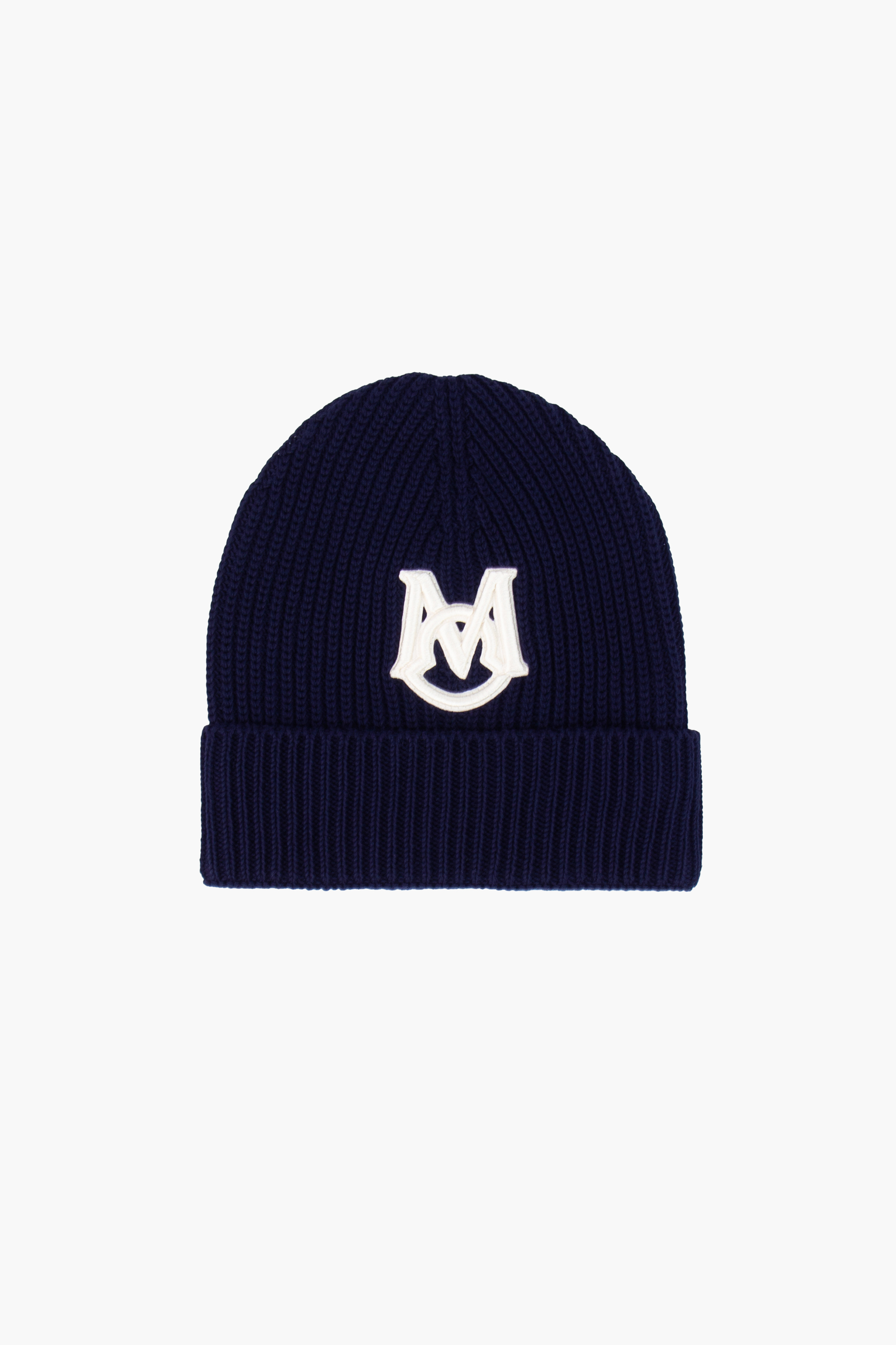 MONCLER Monogram Cotton Knit Beanie