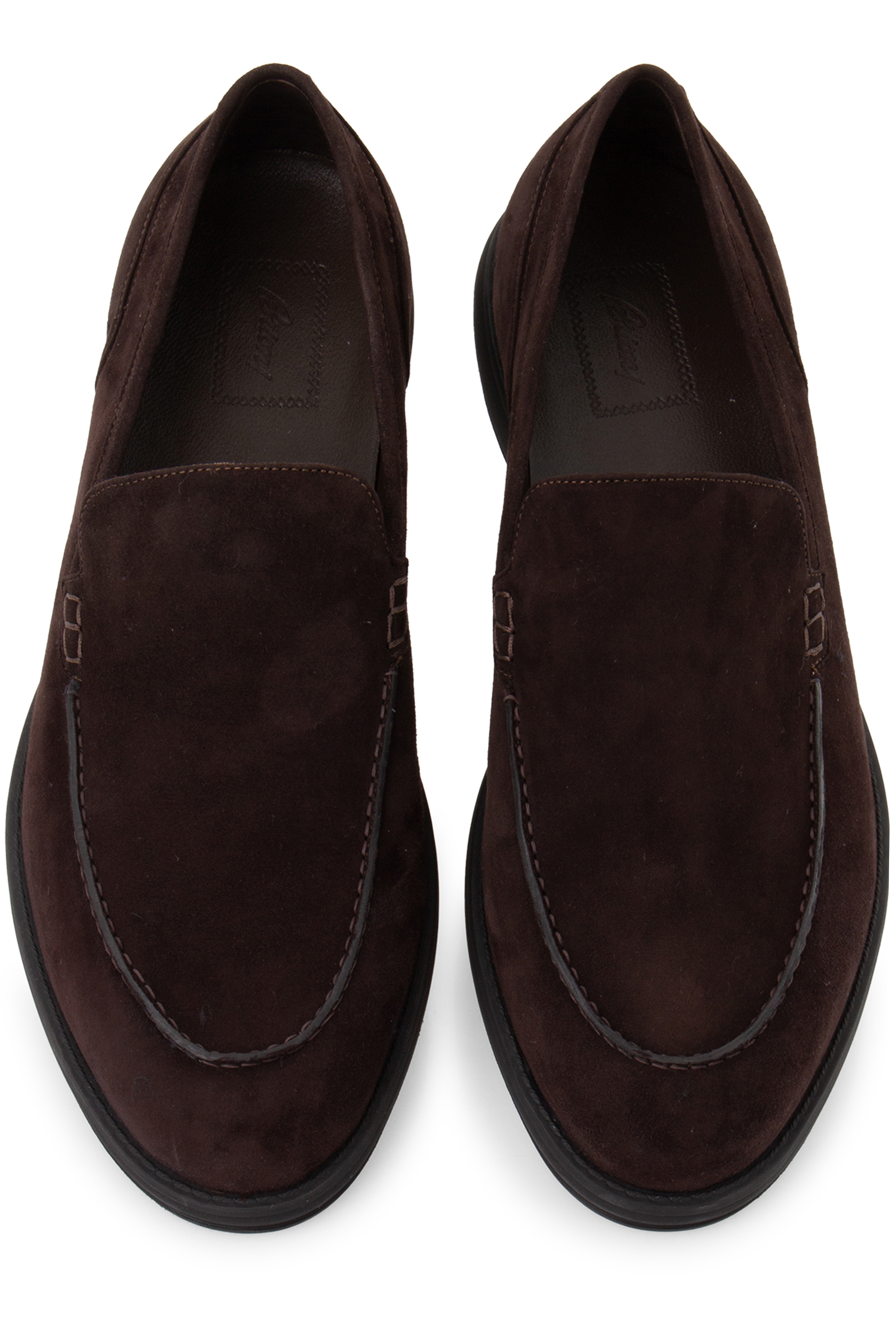 BRIONI Slip-On Suede Loafers