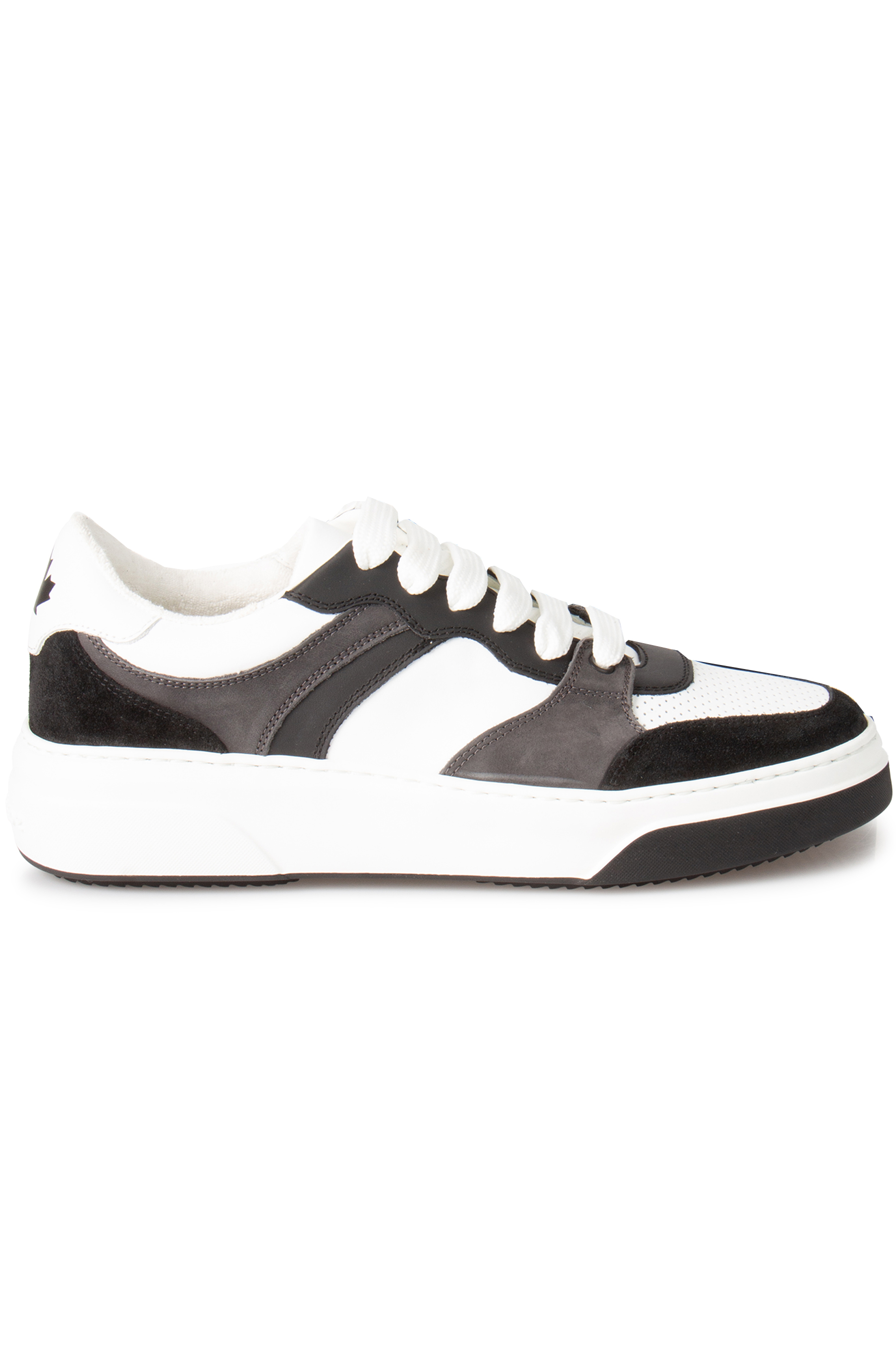 DSQUARED2 Leather Sneakers Bumper