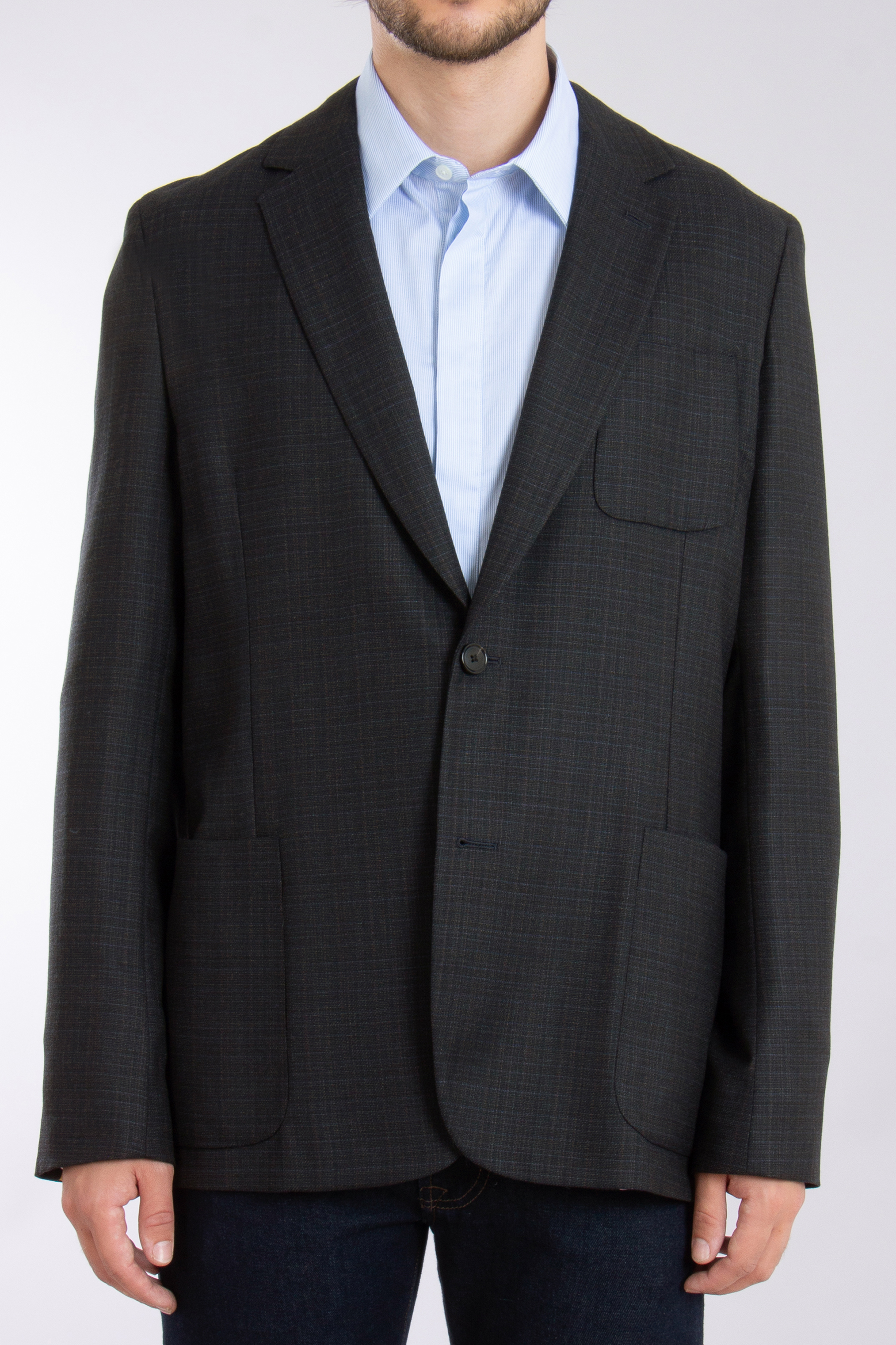 PAUL SMITH Micro Pattern Wool Jacket