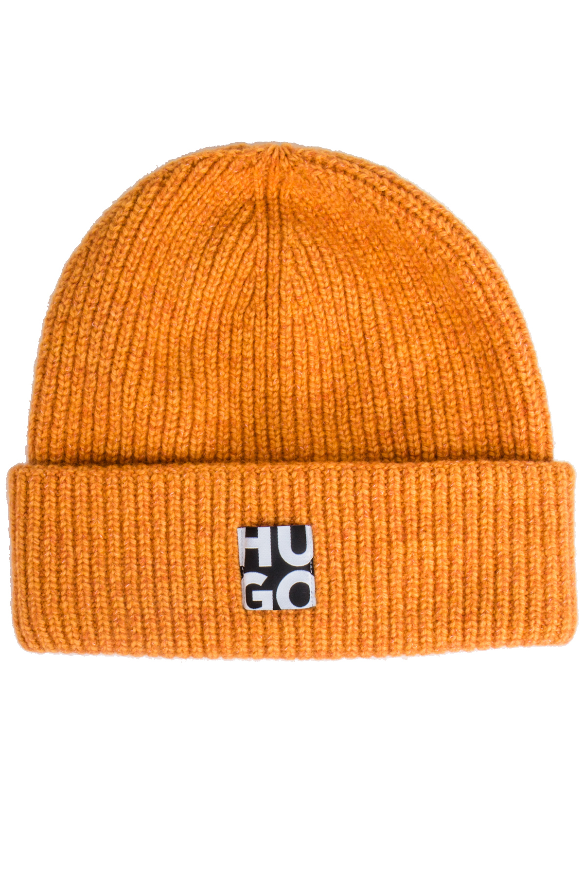 HUGO Ribbed Wool Blend Beanie