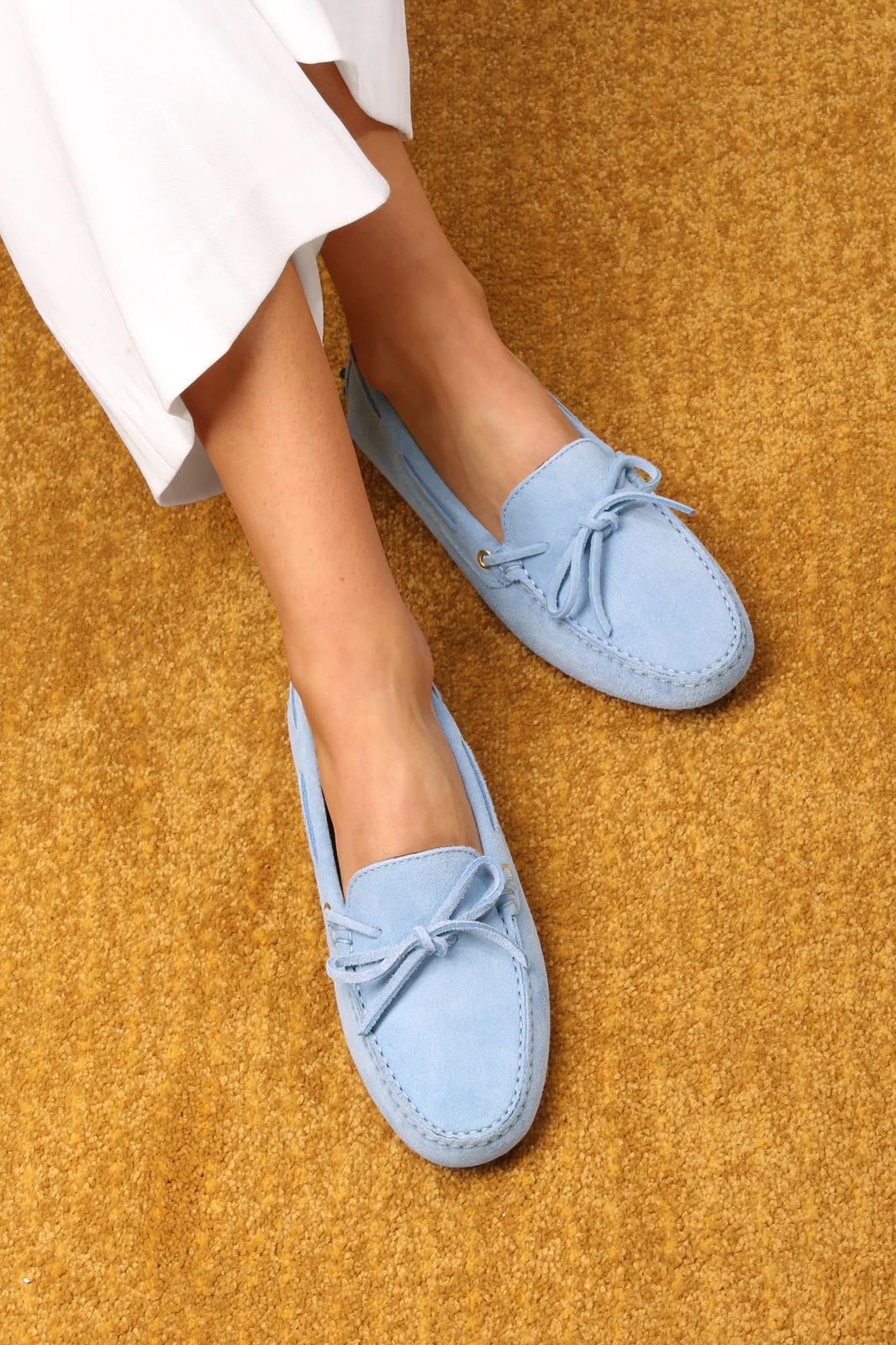 AURÉLIEN Softey® Suede Lady Driving Shoes