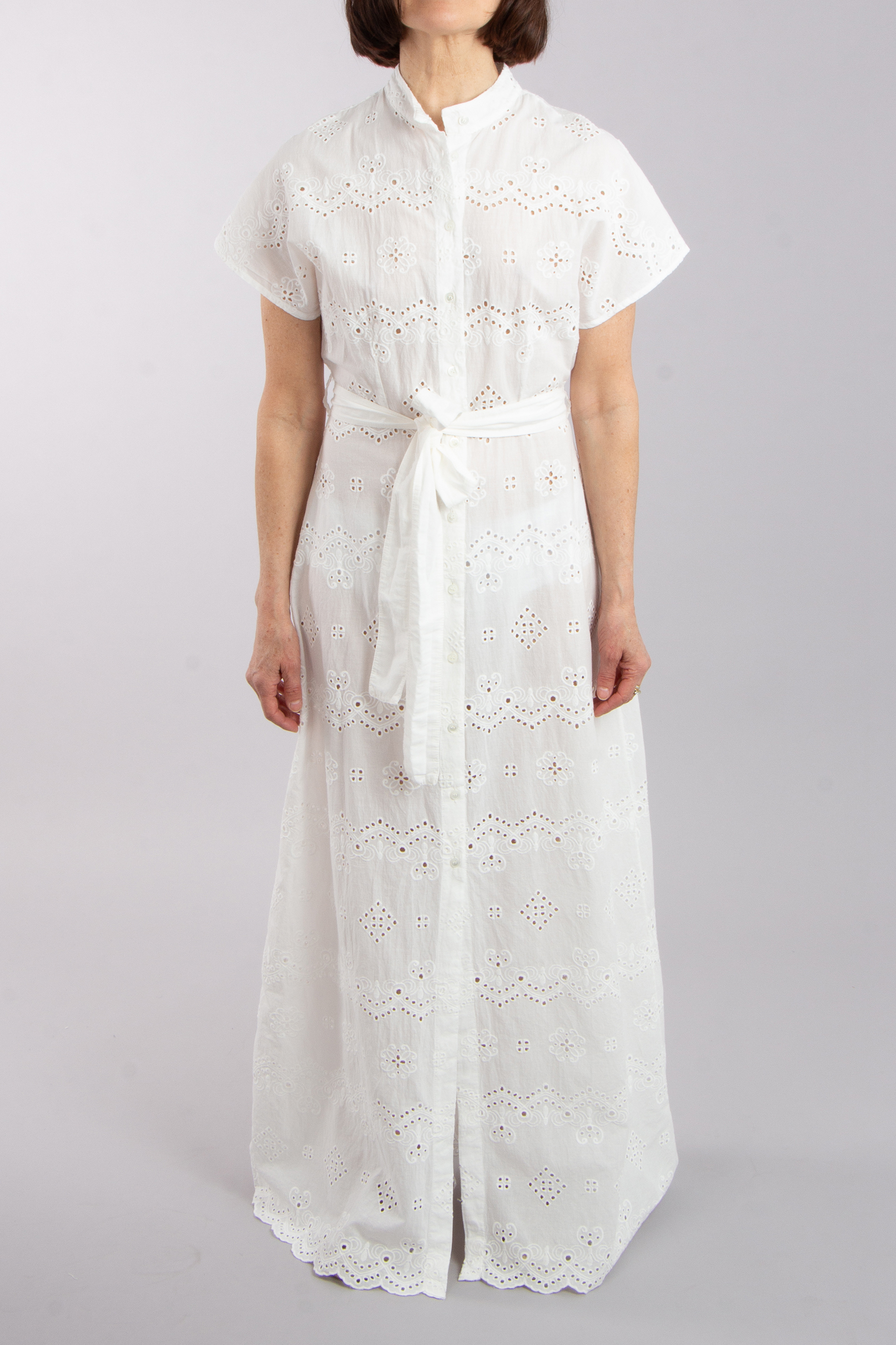 MC 2 SAINT BARTH Embroidered Cotton Dress Keira