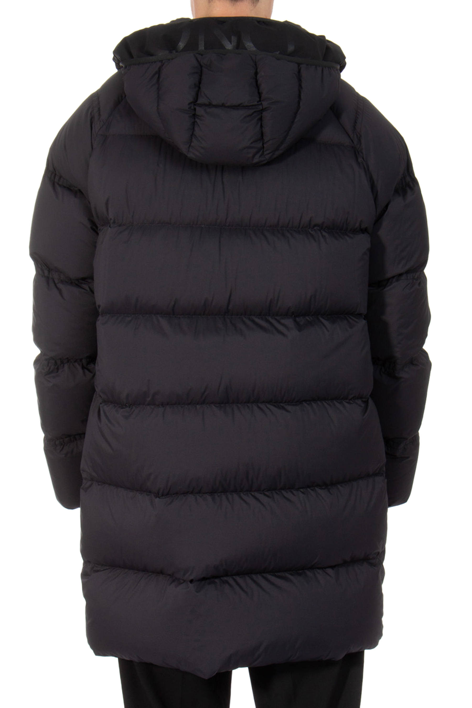 MONCLER Exe Long Quilted Down Coat