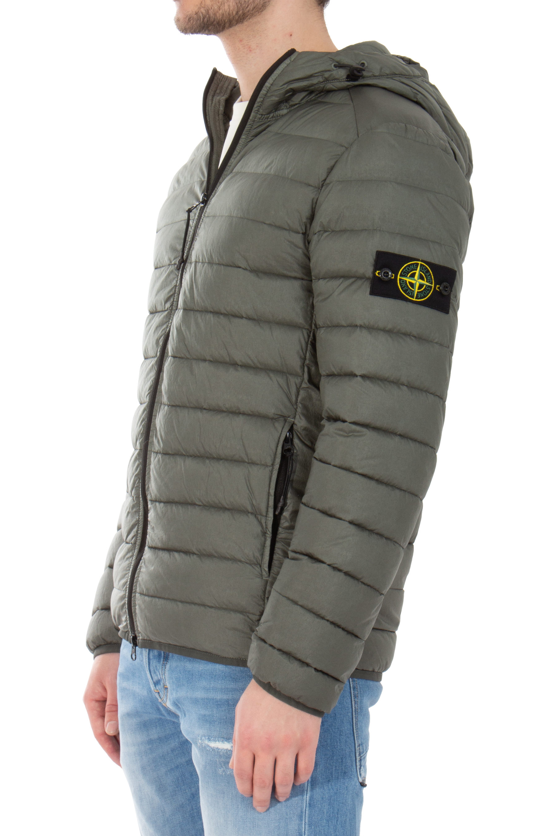 STONE ISLAND Down-TC Loom Woven Chambers R-Nylon Jacket