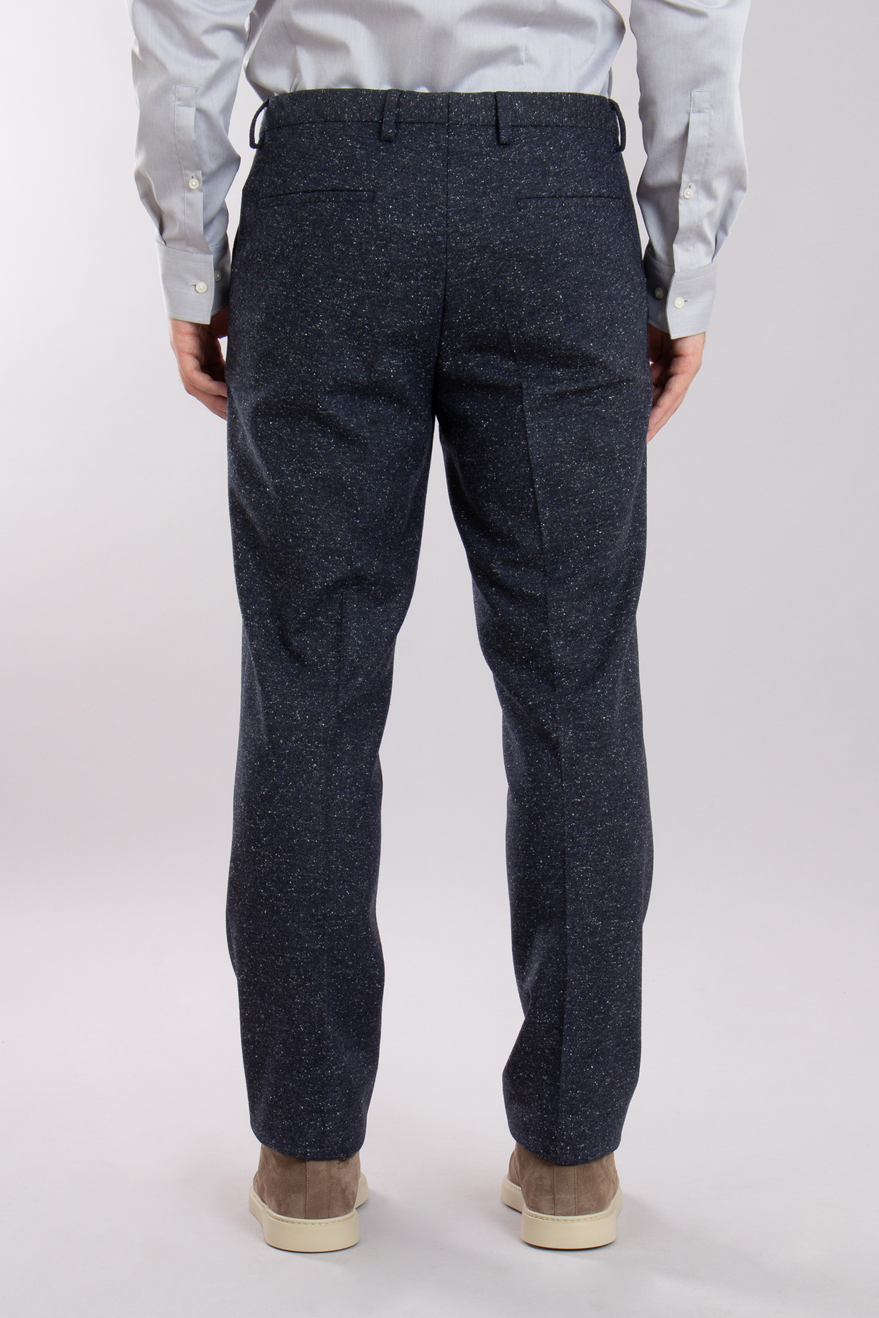 HUGO Extra Slim Fit Wool-Silk-Blend Pants Hesten