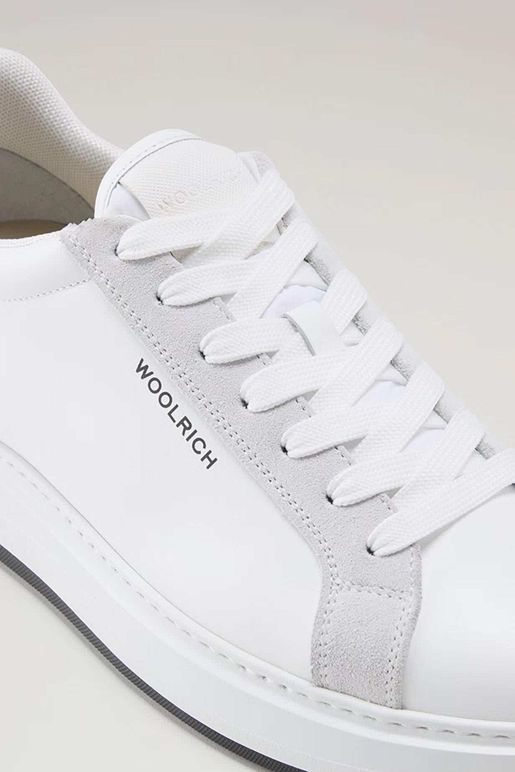 WOOLRICH Leather & Suede Sneakers Arrow