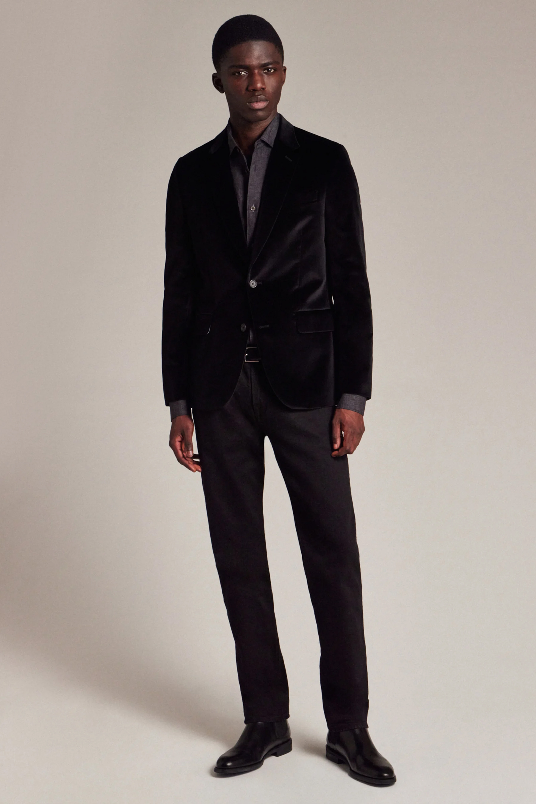 PAUL SMITH Tailored-Fit Organic Cotton Velvet Jacket