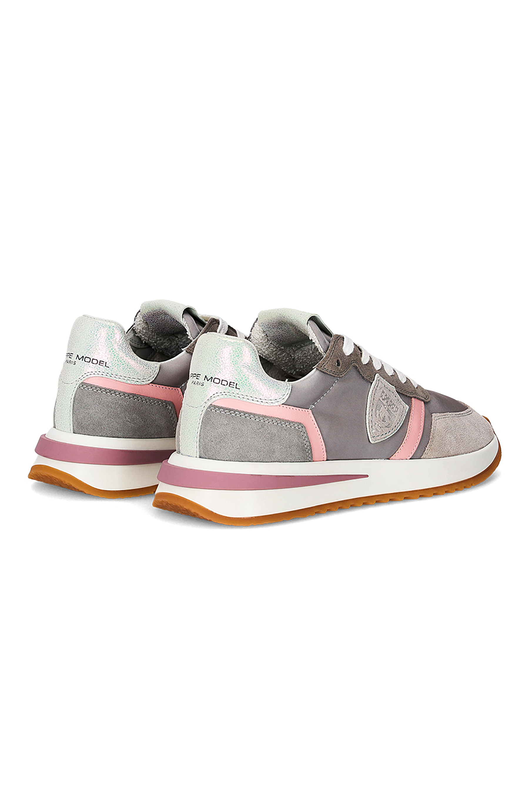 PHILIPPE MODEL Technical Fabric & Suede Sneakers Tropez 2.1 Low