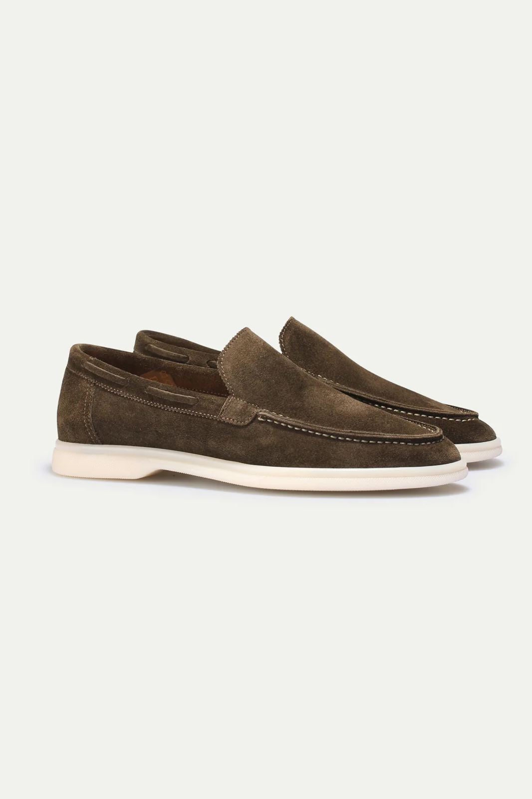 AURÉLIEN Softey® Suede Lady Yacht Loafers 