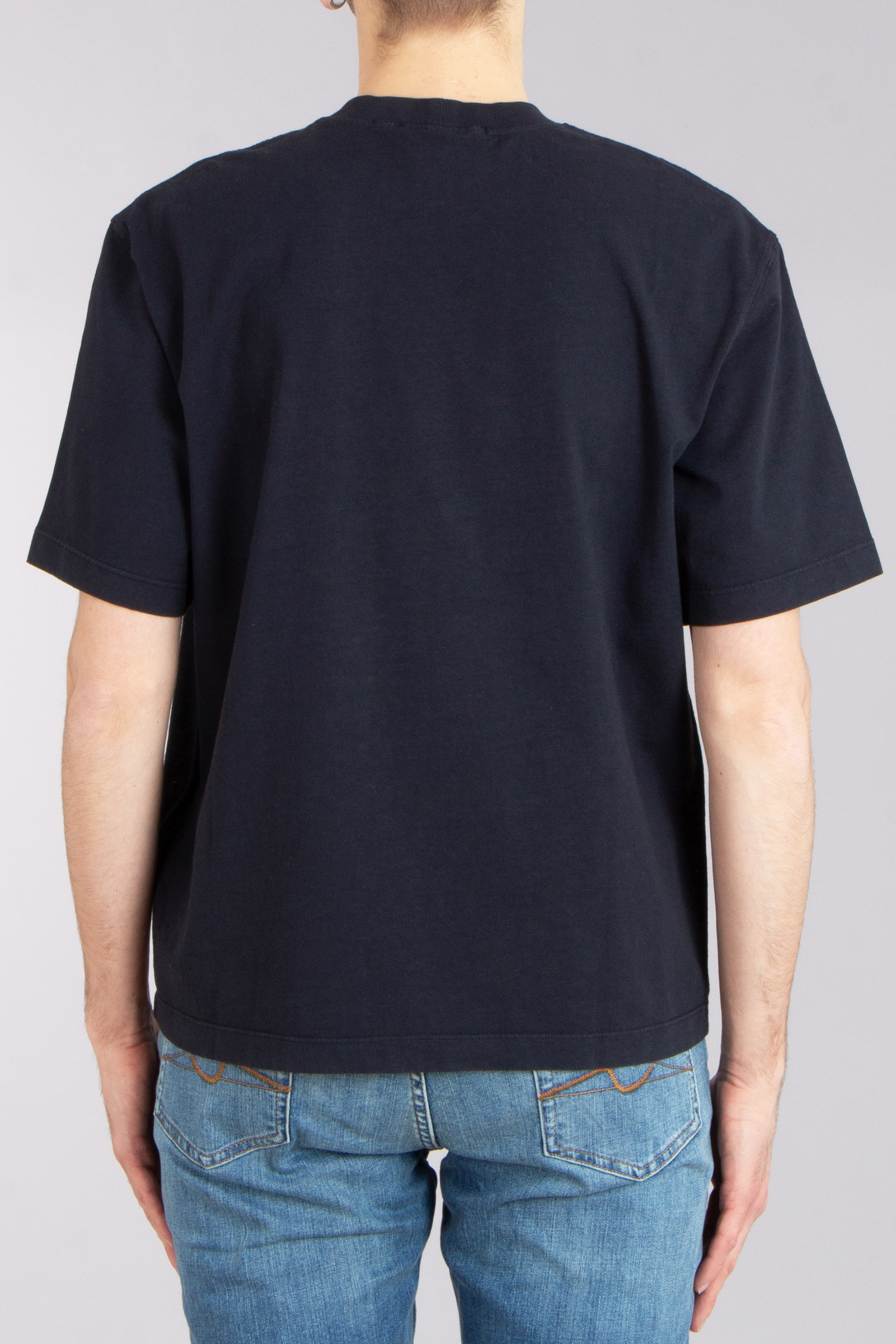 STONE ISLAND Combed Organic Cotton Jersey T-Shirt