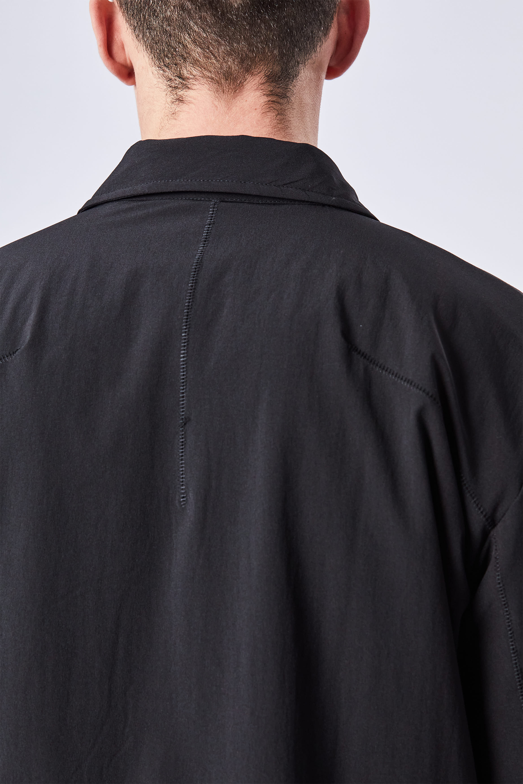 THOM KROM Padded Nylon Overshirt