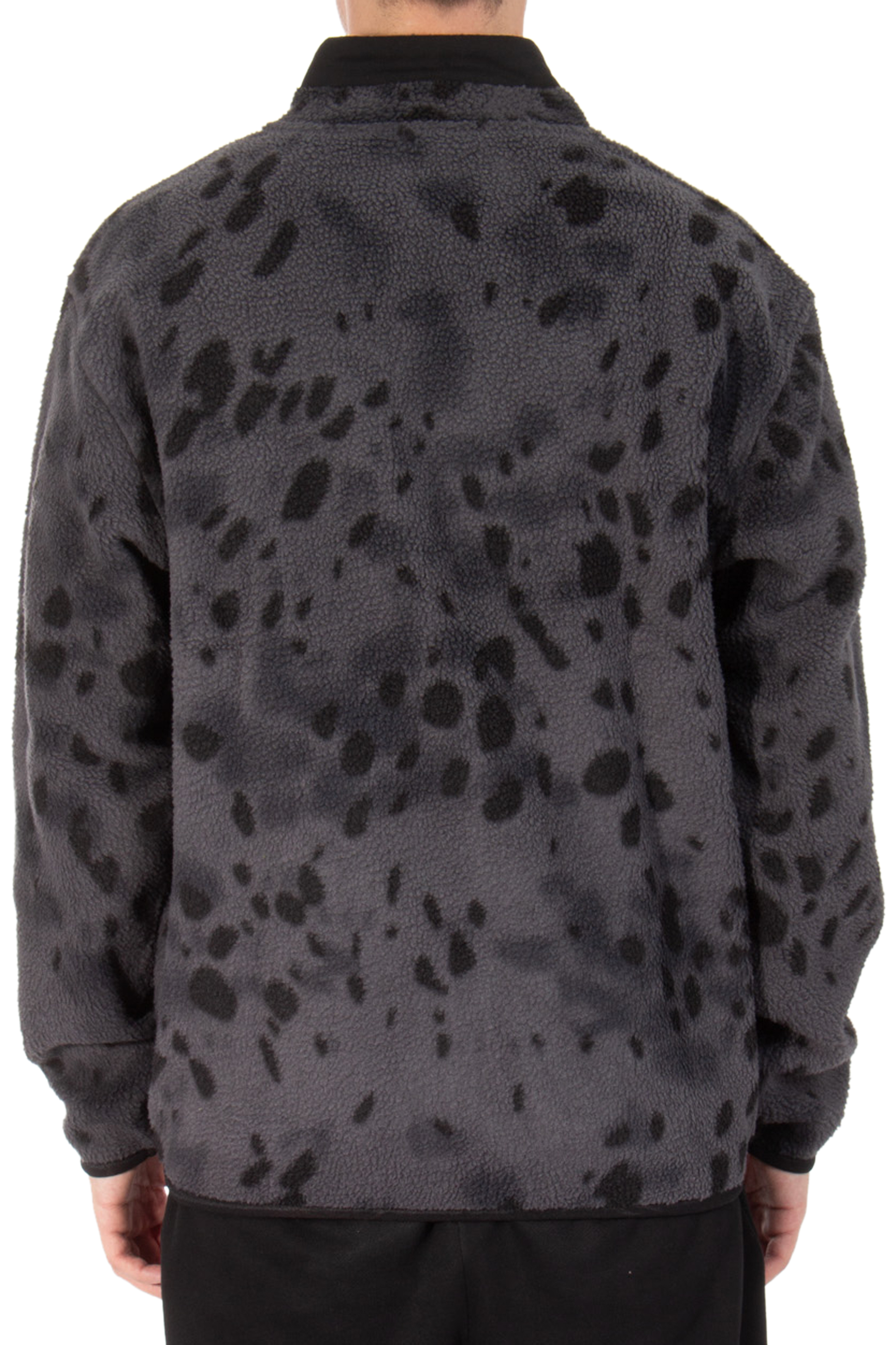 HUGO Patterned Fleece Sweatjacket Deleriac