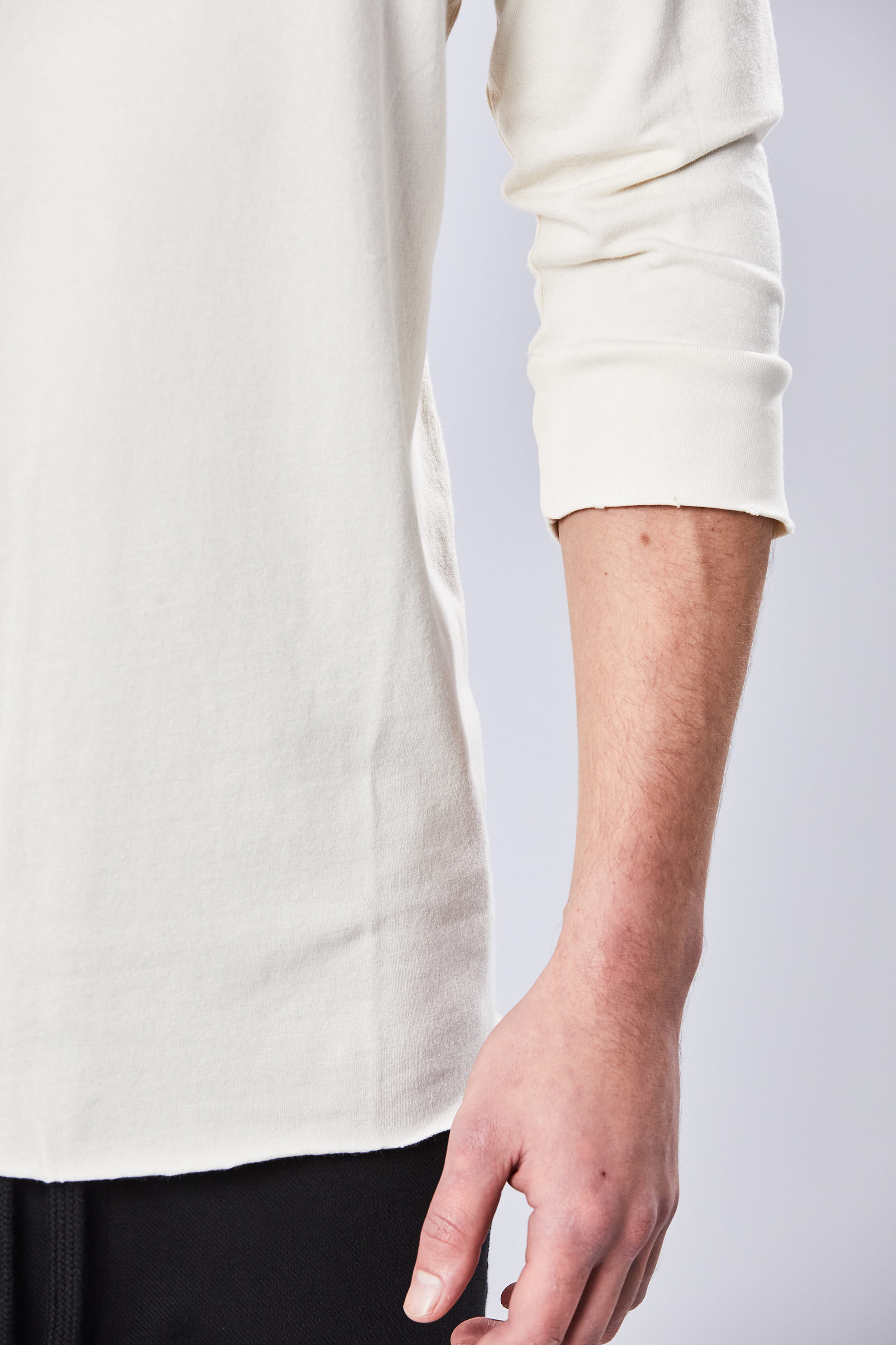 THOM KROM Half Sleeve Cotton Modal Jersey T-Shirt 