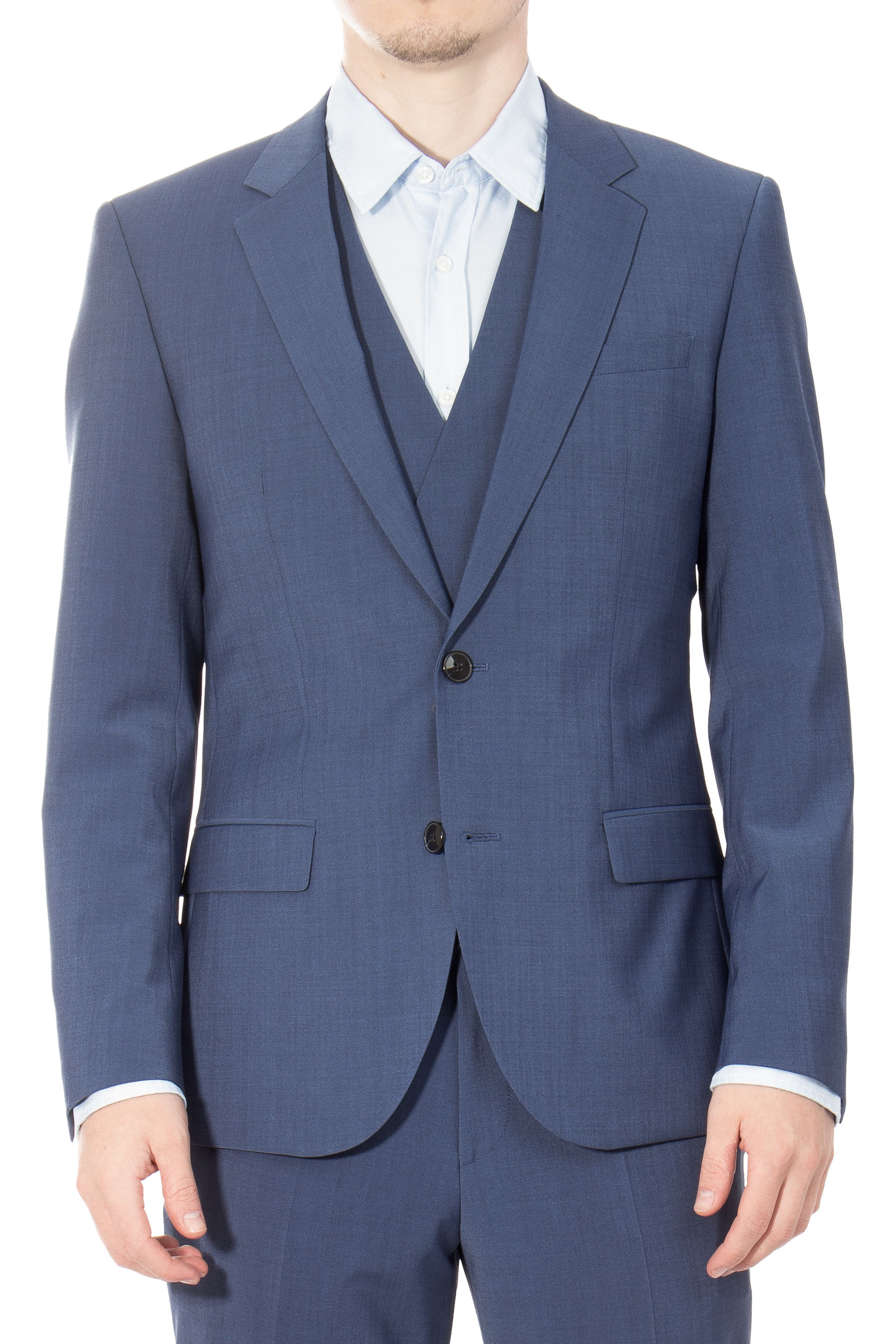 HUGO Slim Fit Virgin Wool Blend Suit Henry