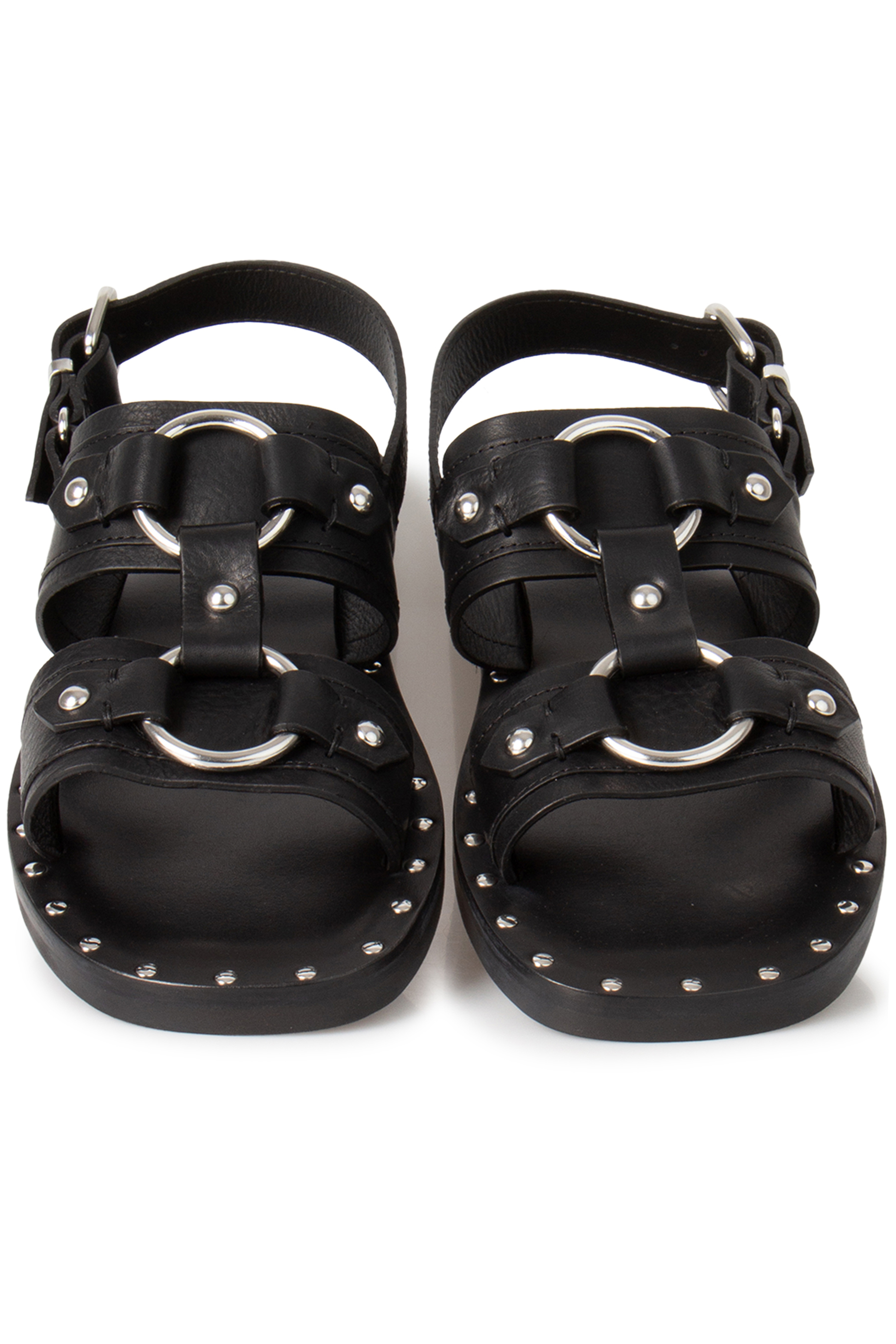 DSQUARED2 Flat Leather Sandals Harley