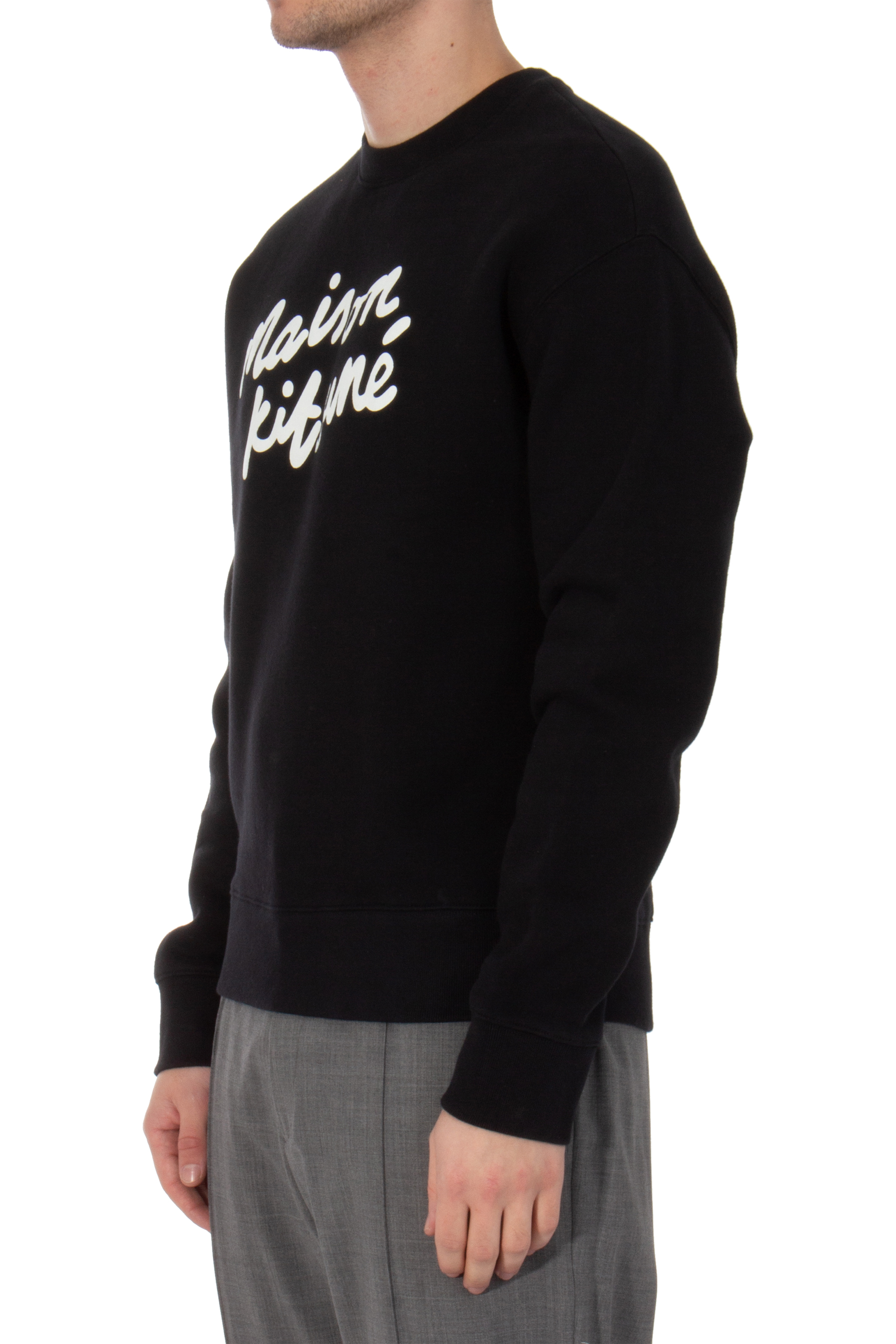 MAISON KITSUNÉ Handwriting Comfort Cotton Sweatshirt