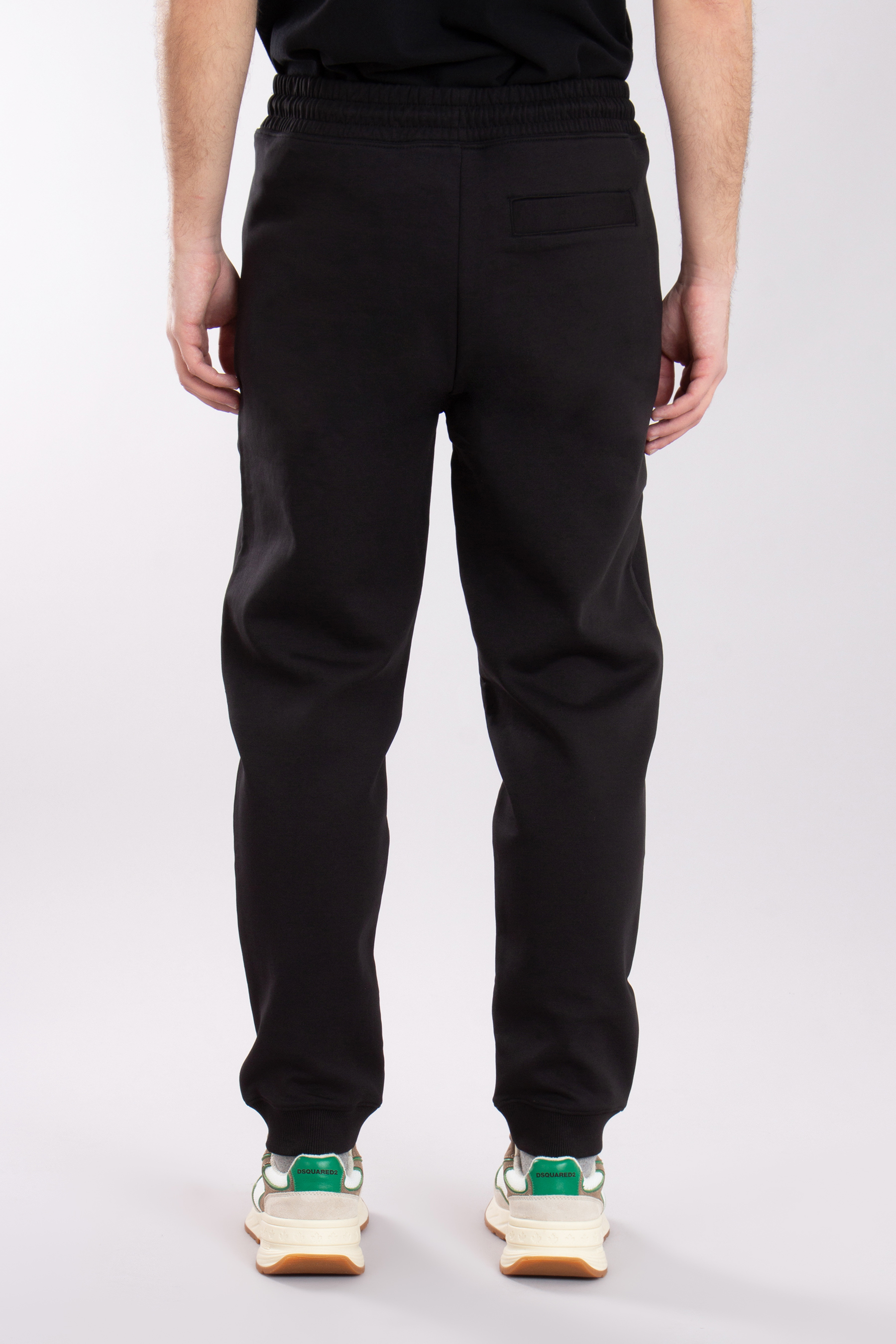 HUGO Relaxed Fit Interlock-Cotton Blend Stretch Sweatpants Dimacs