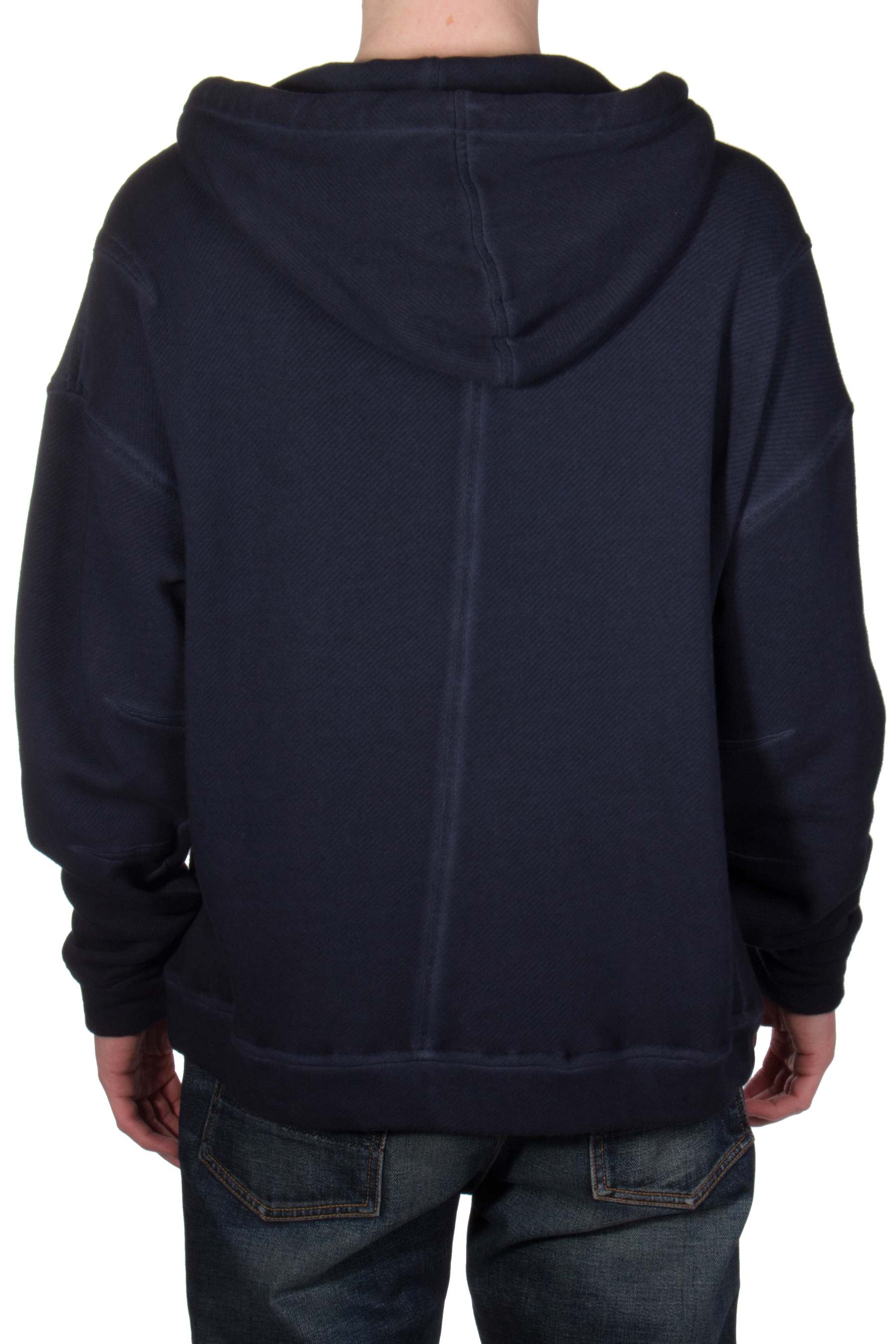 ROBERTO COLLINA Knitted Cotton Zip-Hoodie