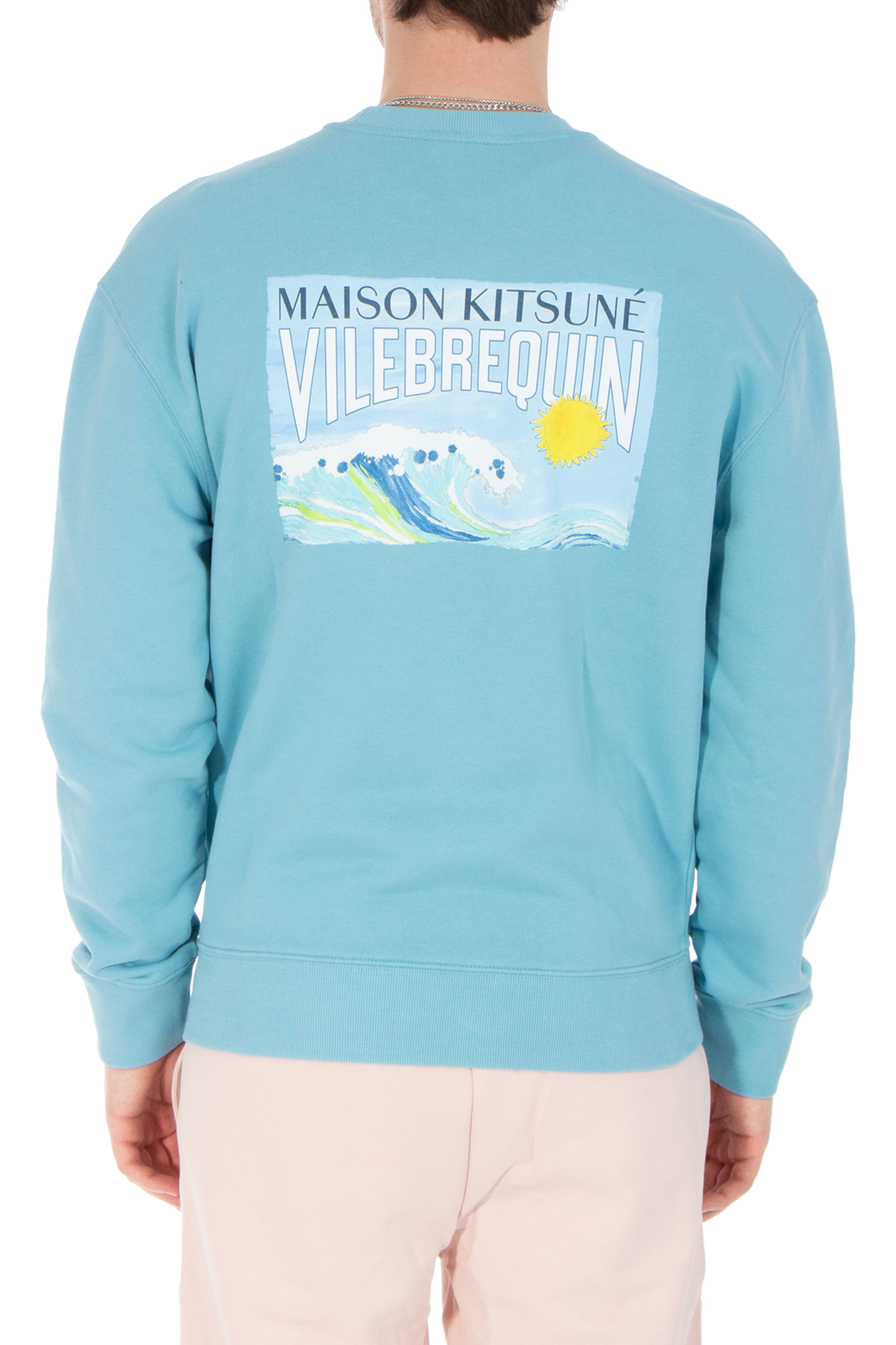 MAISON KITSUNÉ X Vilebrequin Printed Cotton Sweatshirt