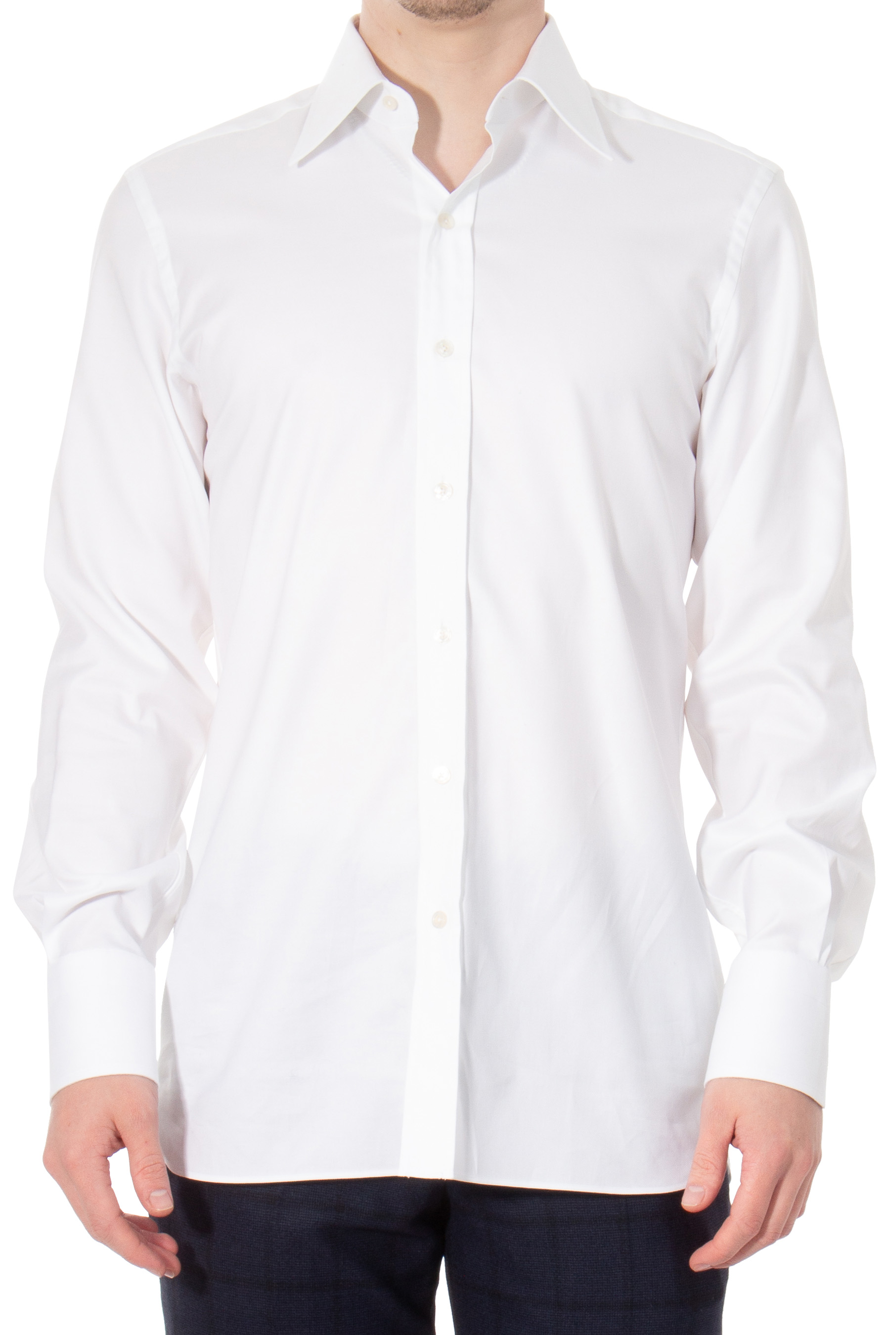 TOM FORD Cotton Poplin Business Shirt