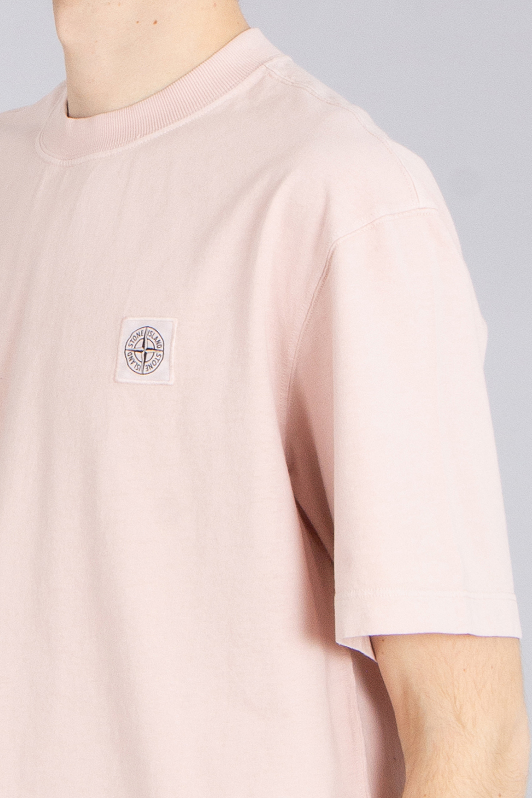 STONE ISLAND Combed Organic Cotton Jersey T-Shirt