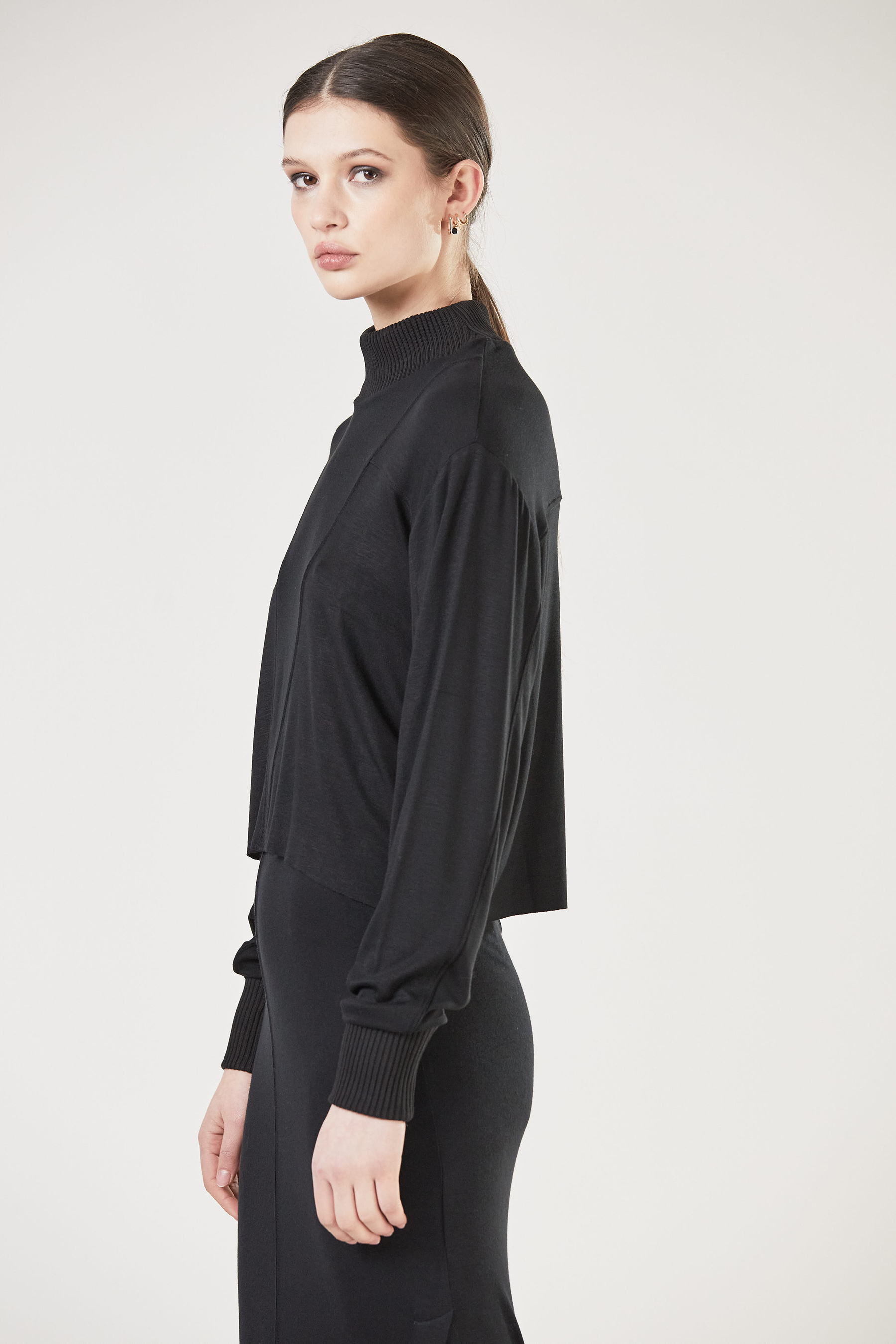 THOM KROM Viscose Stretch Longsleeve T-Shirt