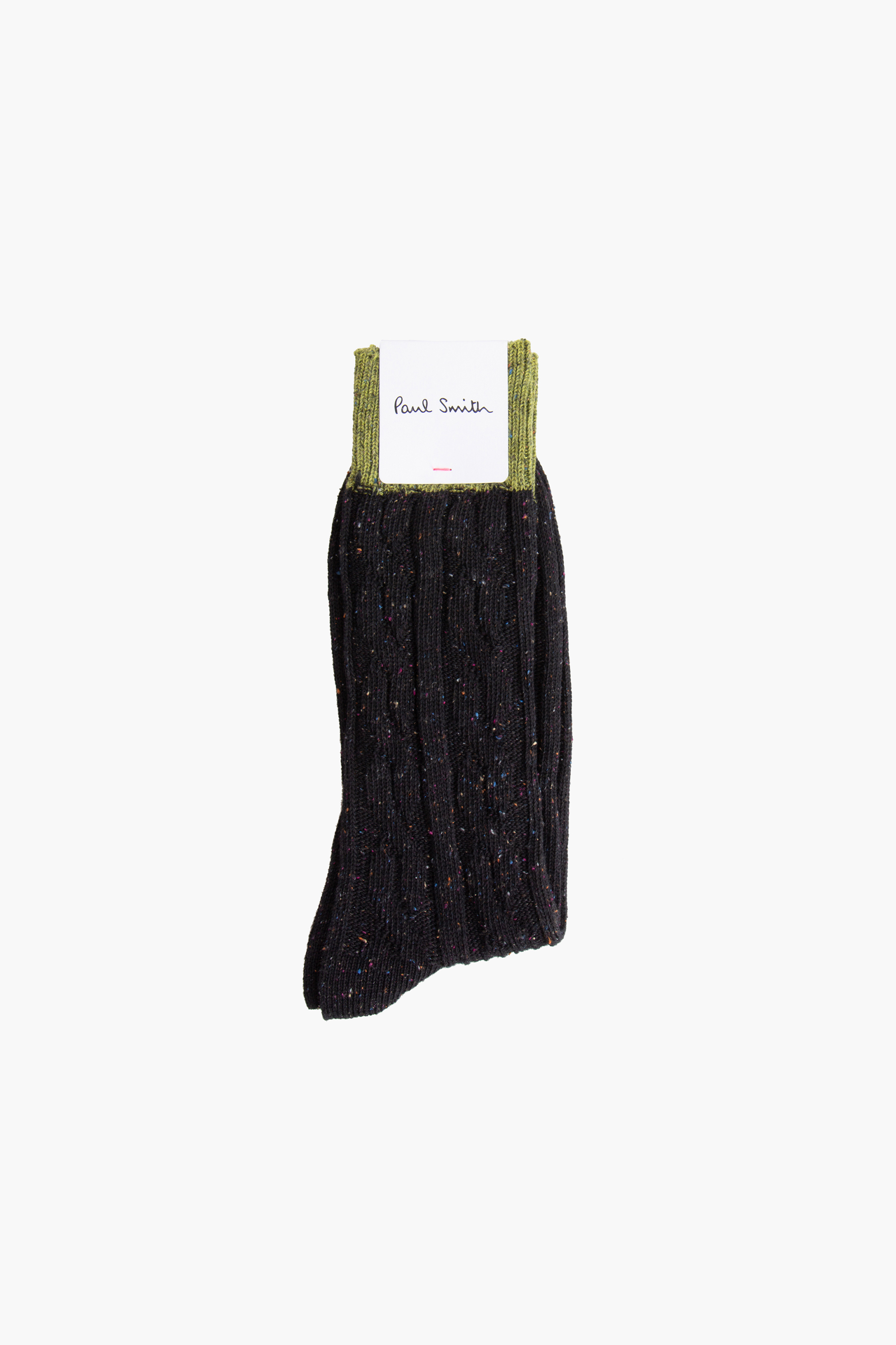 PAUL SMITH Cotton-Silk Blend Cable Knit Socks Henry