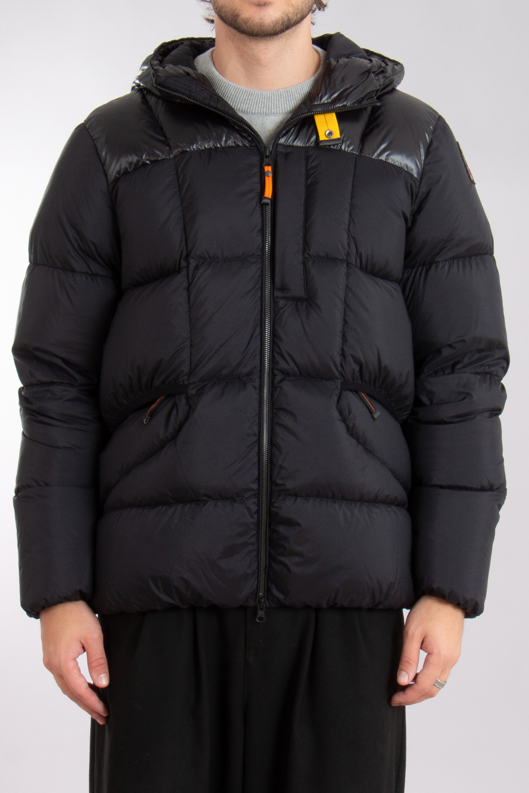 PARAJUMPERS Nylon Hooded Down Jacket Sento