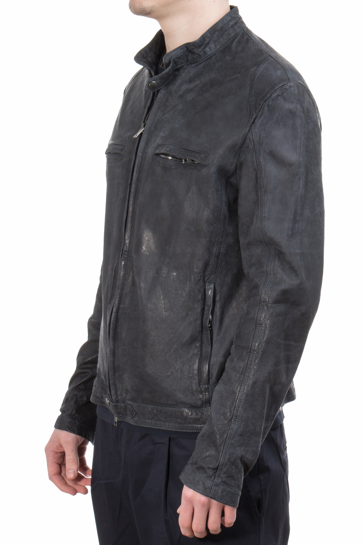 SALVATORE SANTORO Leather Jacket