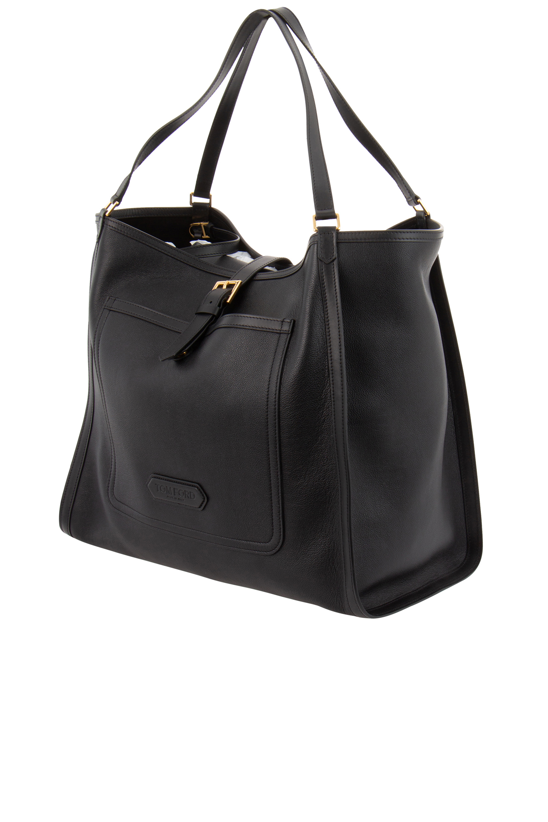 TOM FORD Grained Leather Giant Tote