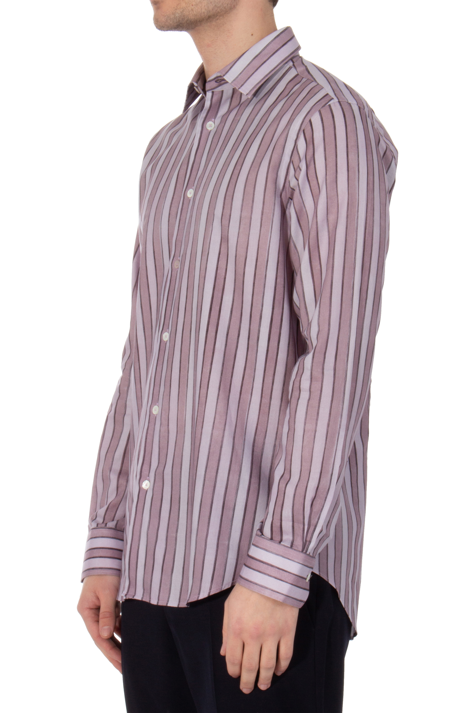 PAUL SMITH 'Painted Stripe' Organic Cotton Shirt