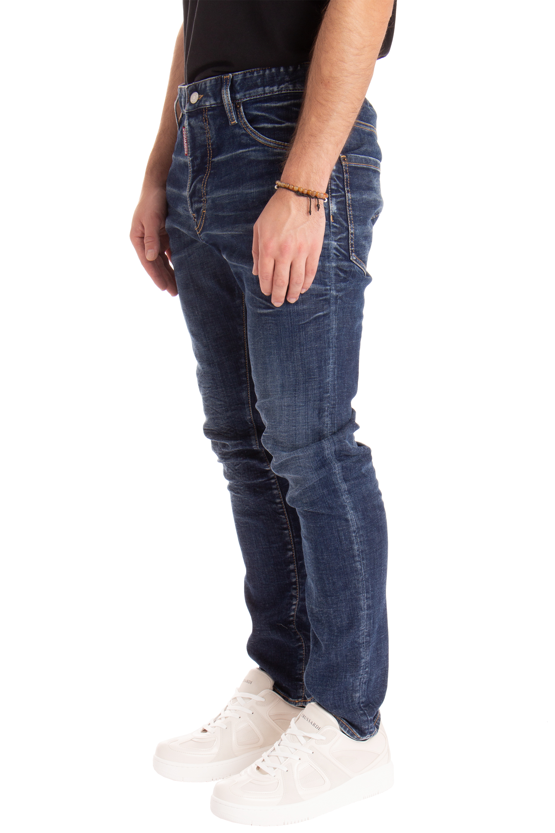 DSQUARED2 Dark Crinkle Cool Guy Jeans