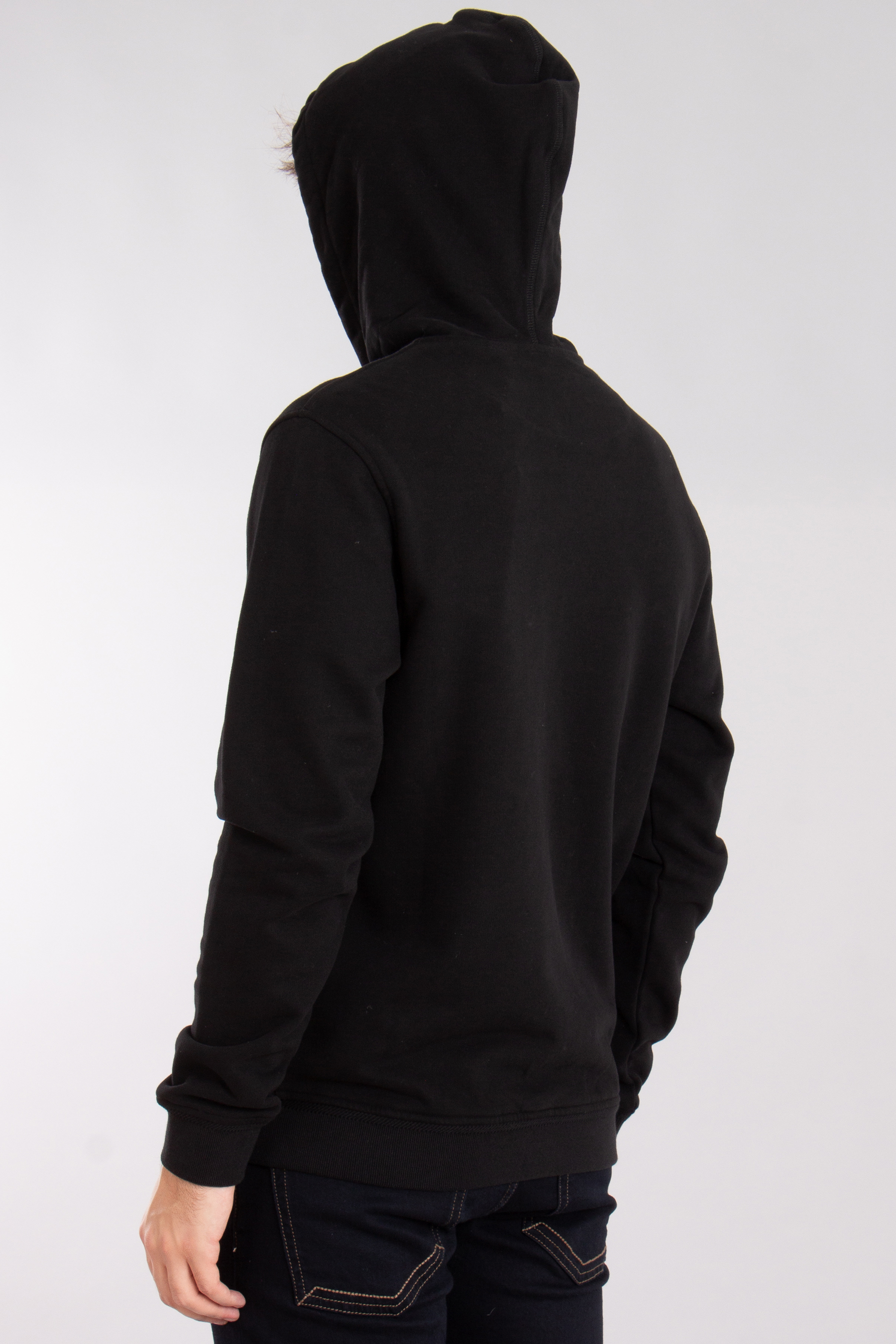 BELSTAFF Loopback Cotton Fleece Full Zip Hoodie