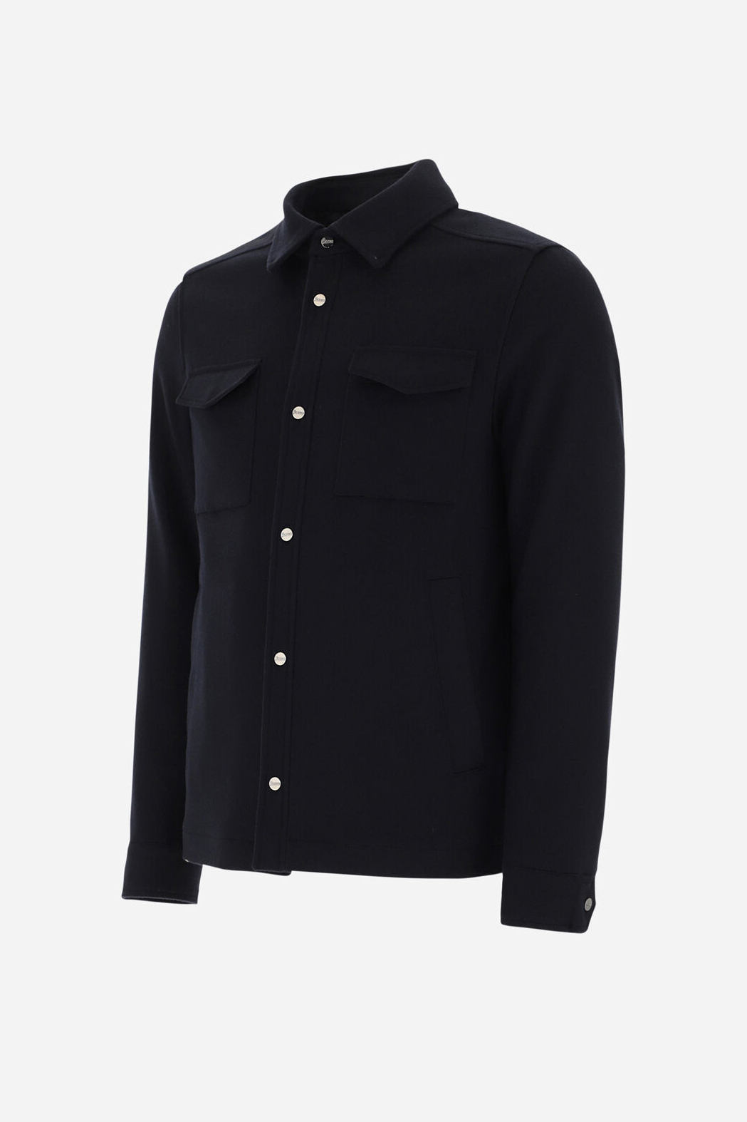 HERNO Wool-Cashmere Blend Overshirt