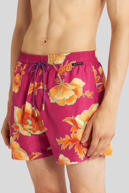 ETRO Patterned Swim Shorts